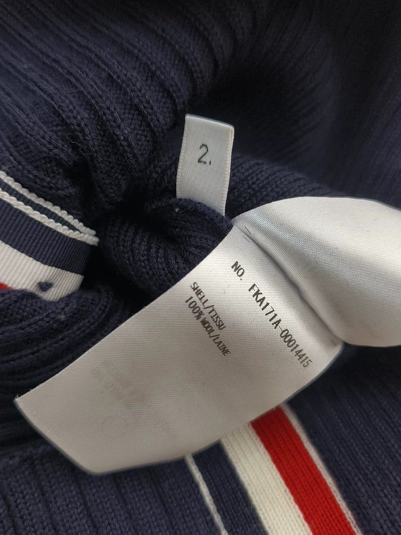 Thom Browne Thom Browne Golden ribbons logo knit wool sweater Size US XS / EU 42 / 0 - 5 Thumbnail