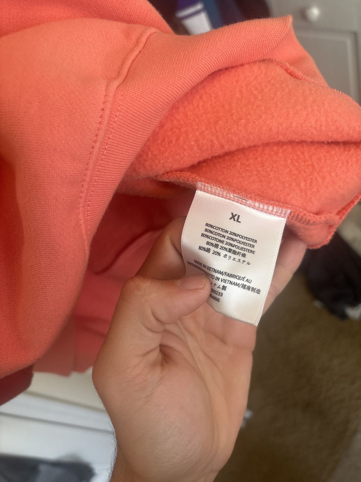 Essentials Essentials Crewneck Sweatshirt- Salmon Size XL Size US XL / EU 56 / 4 - 1 Thumbnail