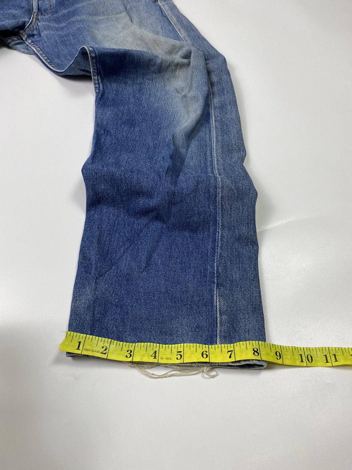 Jean × Levi's × Vintage size 32x29 vintage 90s levis 501 blue wash jeans pant Size US 32 / EU 48 - 11 Thumbnail