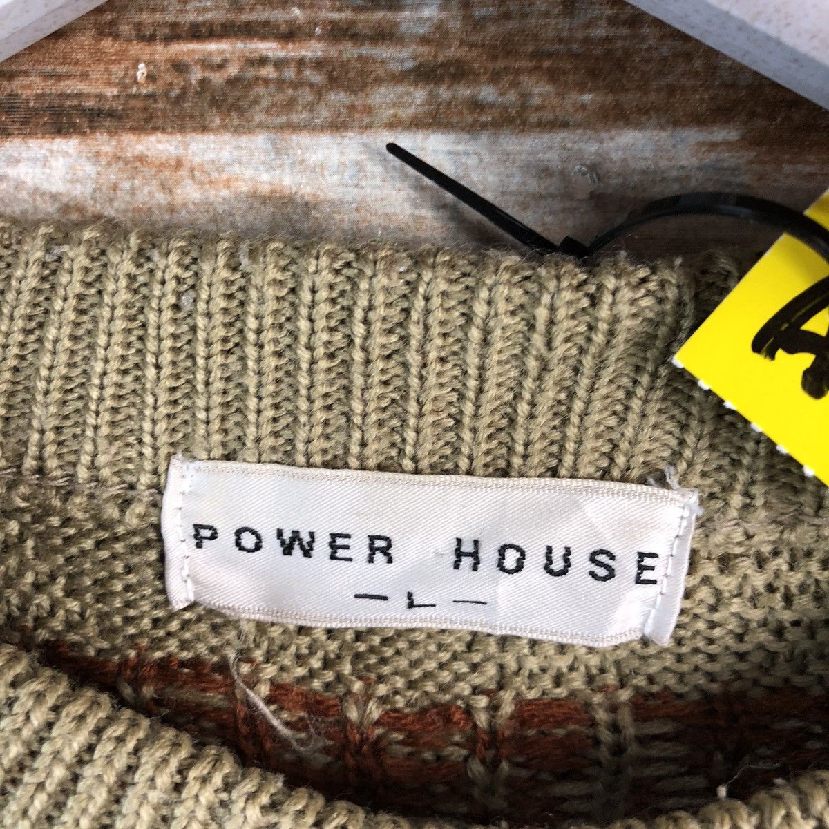 Vintage Power House Brown vintage Knitwear #A1954 Size US M / EU 48-50 / 2 - 9 Thumbnail