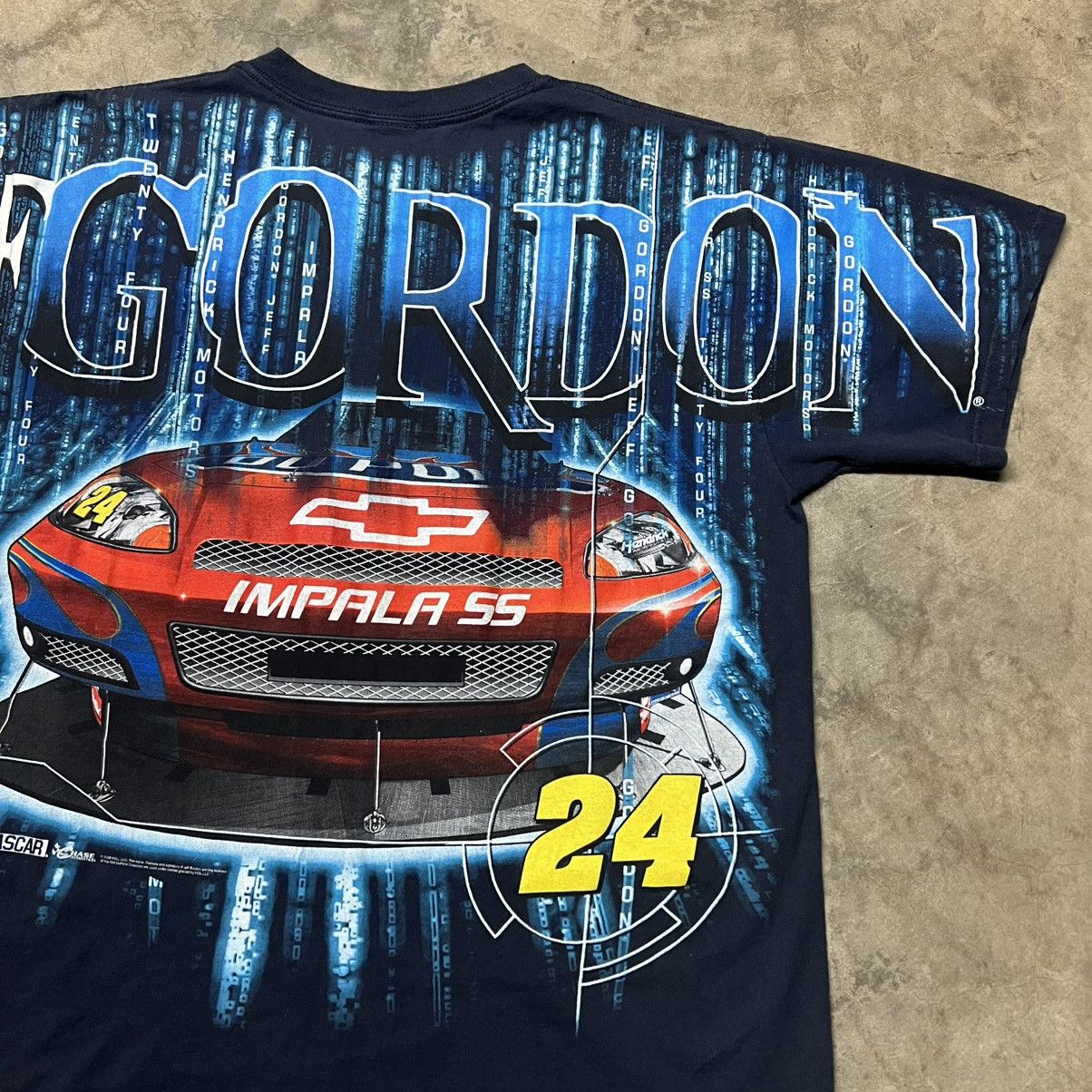 NASCAR × Vintage Vintage 2000’s NASCAR Jeff Gordon Chase Racing T-Shirt Size US XL / EU 56 / 4 - 1 Thumbnail