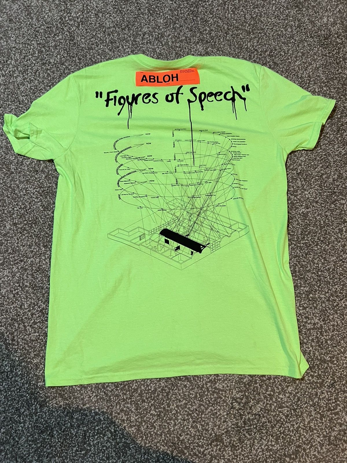 Virgil Abloh Vigil abloh x mca figures of speech amo tee Size US L / EU 52-54 / 3 - 4 Thumbnail