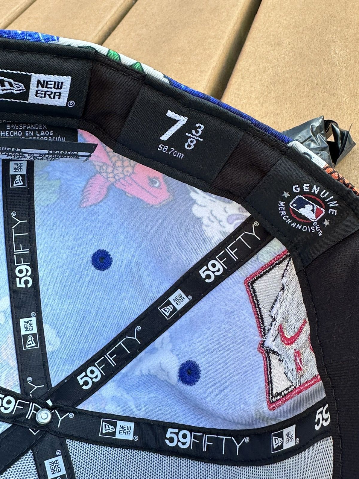 Hat Club × MyFitteds × New Era (7 3/8) Colorado Rockies 25th Anniversary Koi Pond Rockwell Size ONE SIZE - 7 Thumbnail