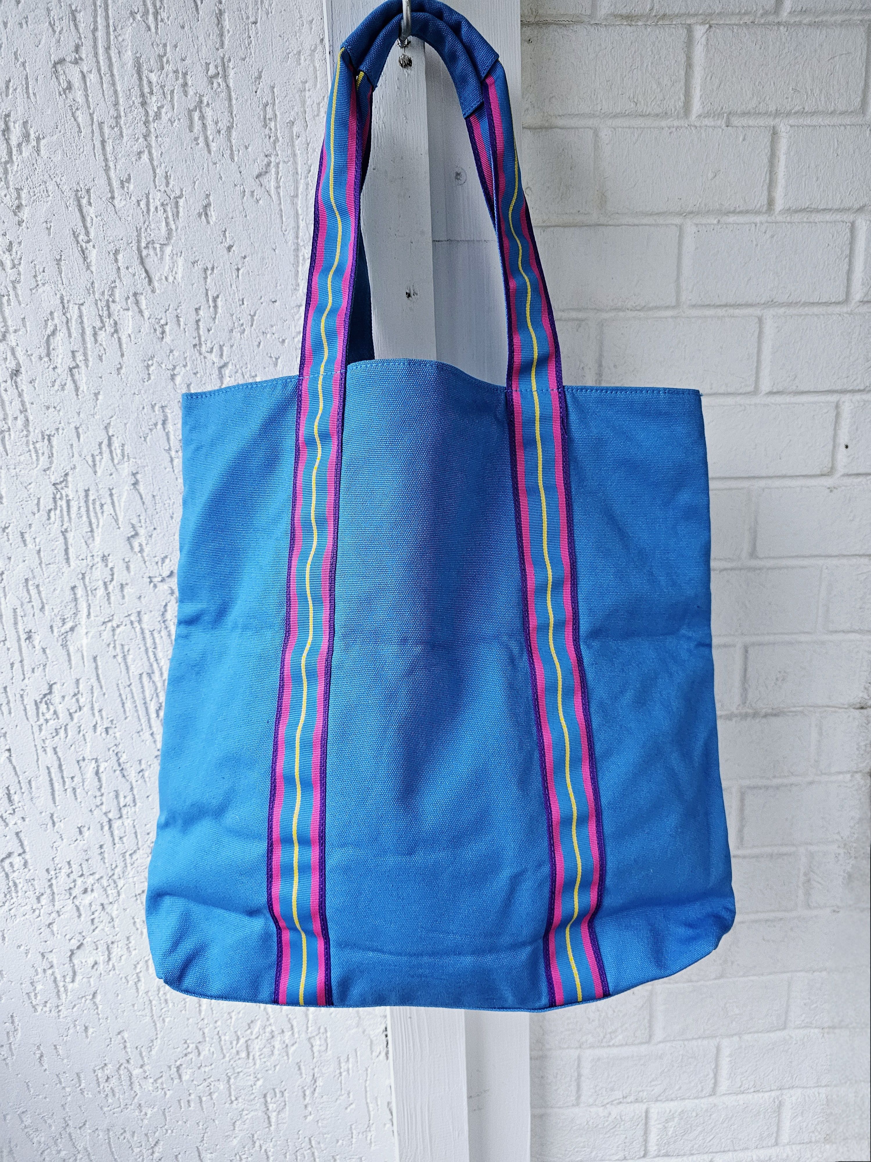 Polo Ralph Lauren Vintage Polo Ralph Lauren Tote Bag Big Pony Size ONE SIZE - 7 Thumbnail