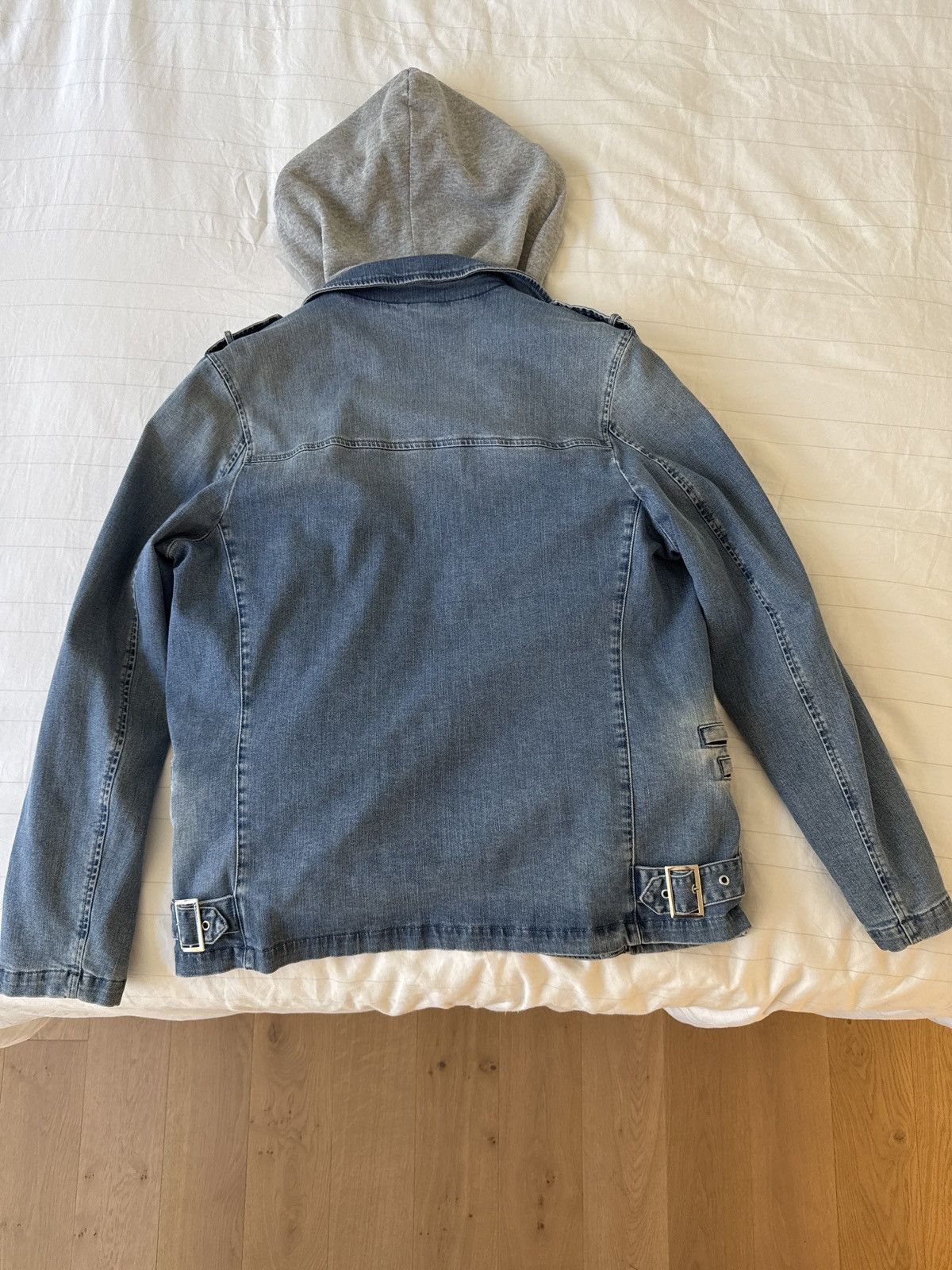 Balmain Balmain Denim Zipper Jacket Size US XL / EU 56 / 4 - 2 Thumbnail