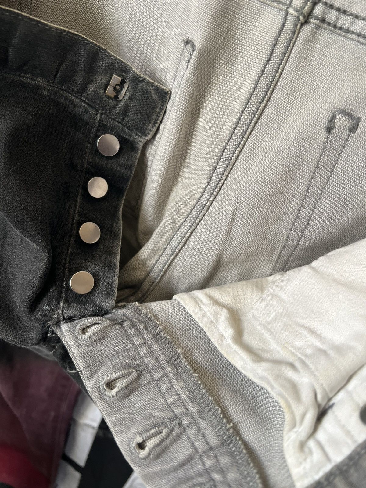 Dior Dior Homme AW09 Waxed Gradient Denim Size US 36 / EU 52 - 5 Thumbnail
