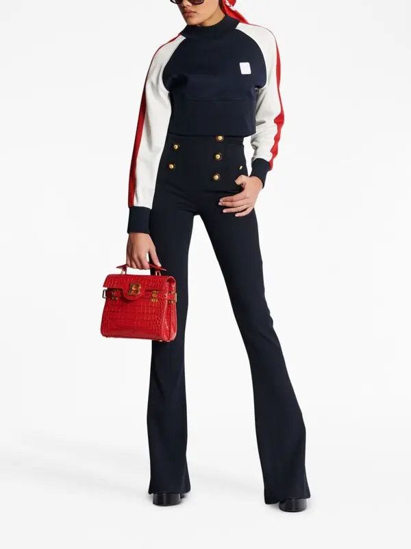 Balmain o1y0625 Sweatshirt in Multicolor Size L / US 10 / IT 46 - 5 Thumbnail