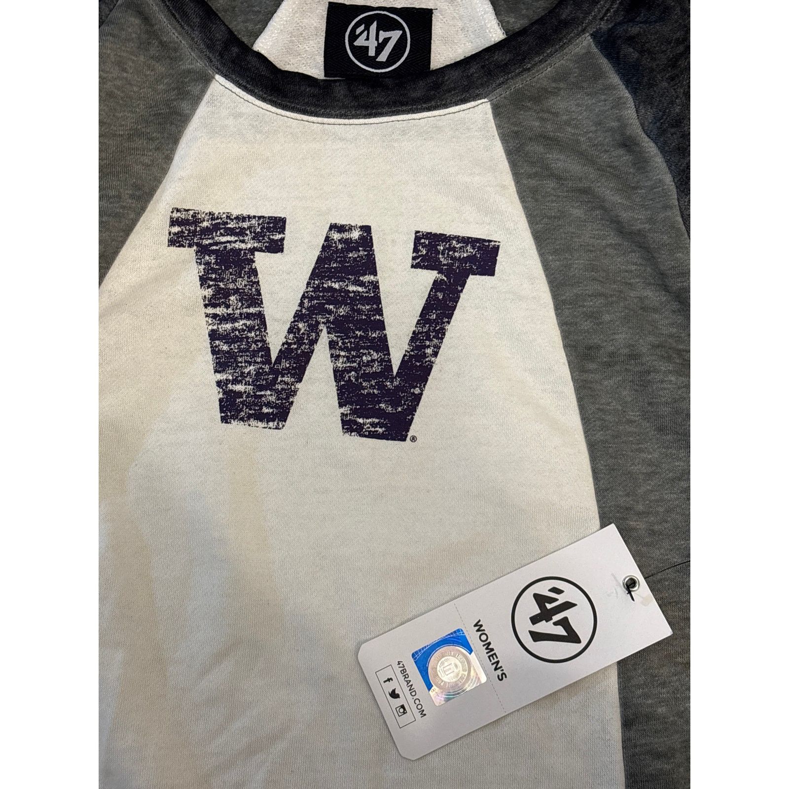 47 Brand ‘47 brand UW Washington Huskies Long sleeve sweatshirt nwt Size M / US 6-8 / IT 42-44 - 2 Thumbnail