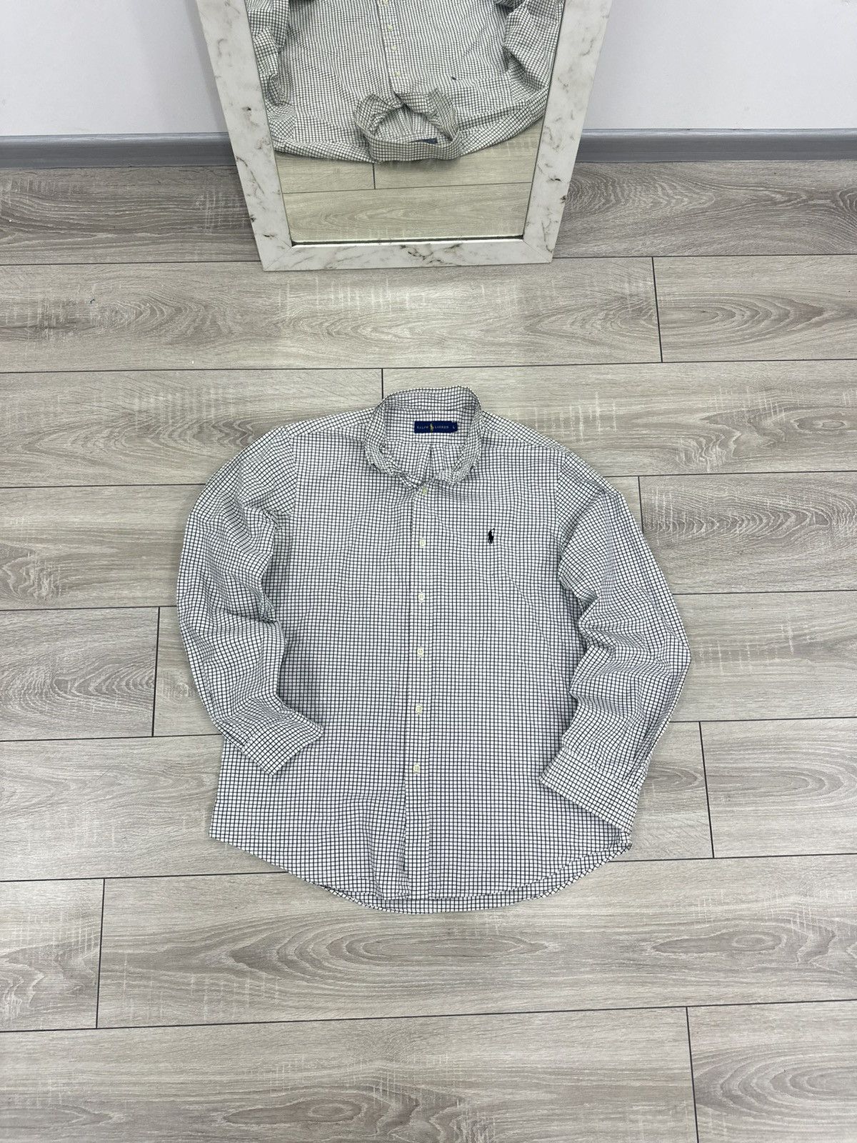 Polo Ralph Lauren Polo Ralph Lauren White Stripped Shirt Old Money Style Size US L / EU 52-54 / 3 - 1 Thumbnail