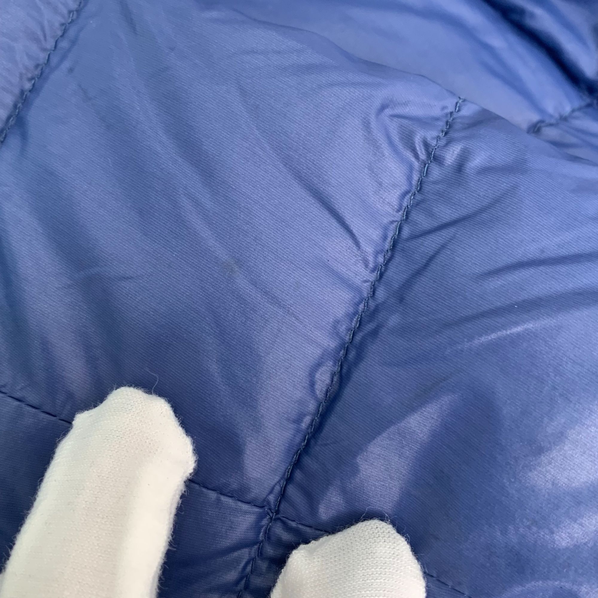 Prada Prada Womens Blue Stand-Up Collar Down Jacket Size 38 S Size XS / US 0-2 / IT 36-38 - 3 Thumbnail