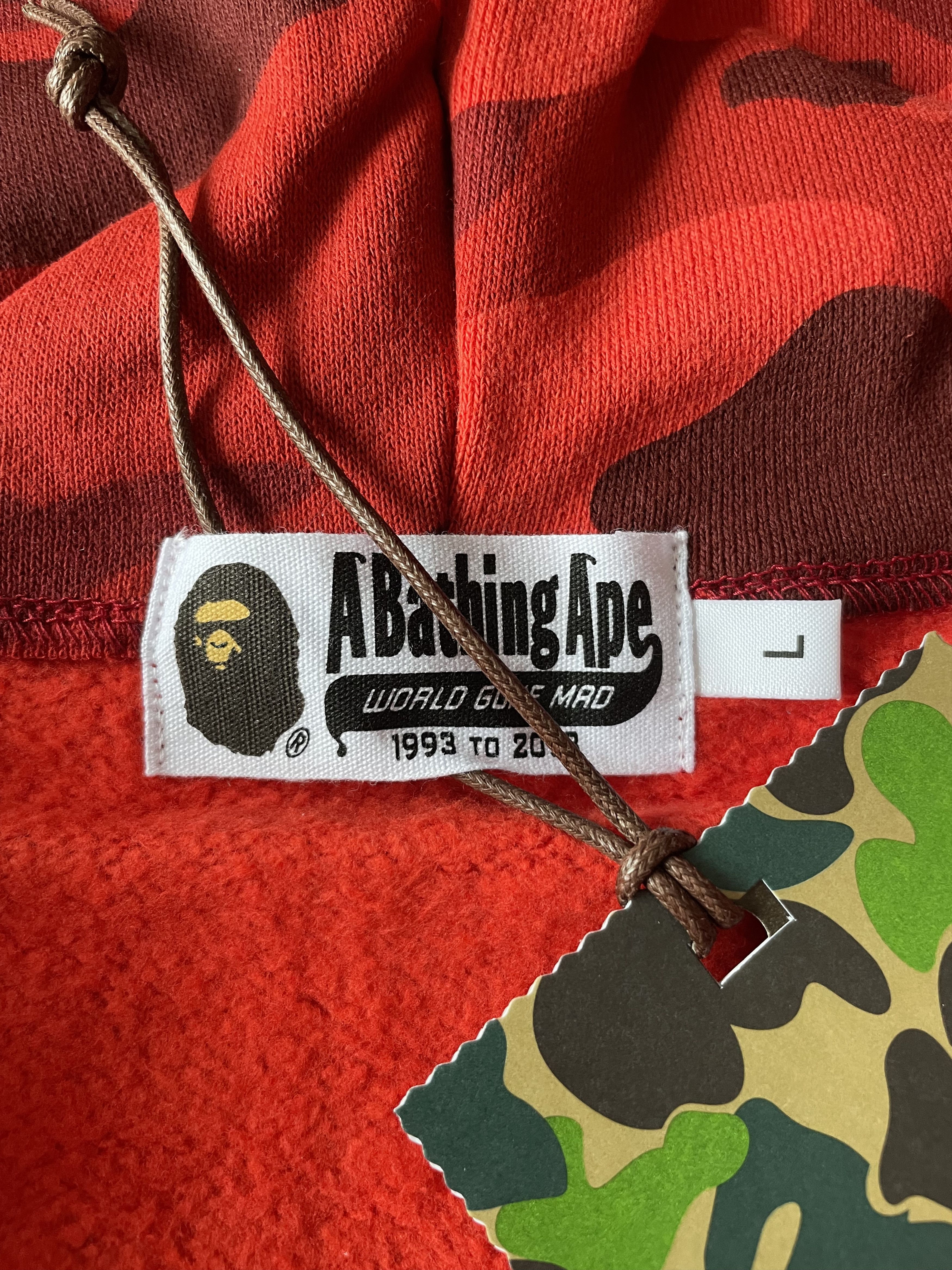 Bape BAPE COLOR CAMO SHARK FULL ZIP HOODIE SS23 Size US L / EU 52-54 / 3 - 9 Thumbnail