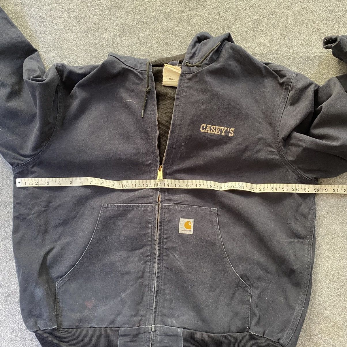 Carhartt Vintage Carhartt Blue Active Hooded Jacket Size US XL / EU 56 / 4 - 8 Thumbnail