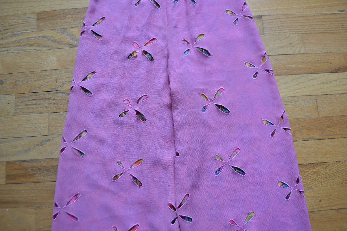 Versace Istante by Gianni Versace Early 1990s Layered Cutout Pants Size 28" / US 6 / IT 42 - 9 Thumbnail