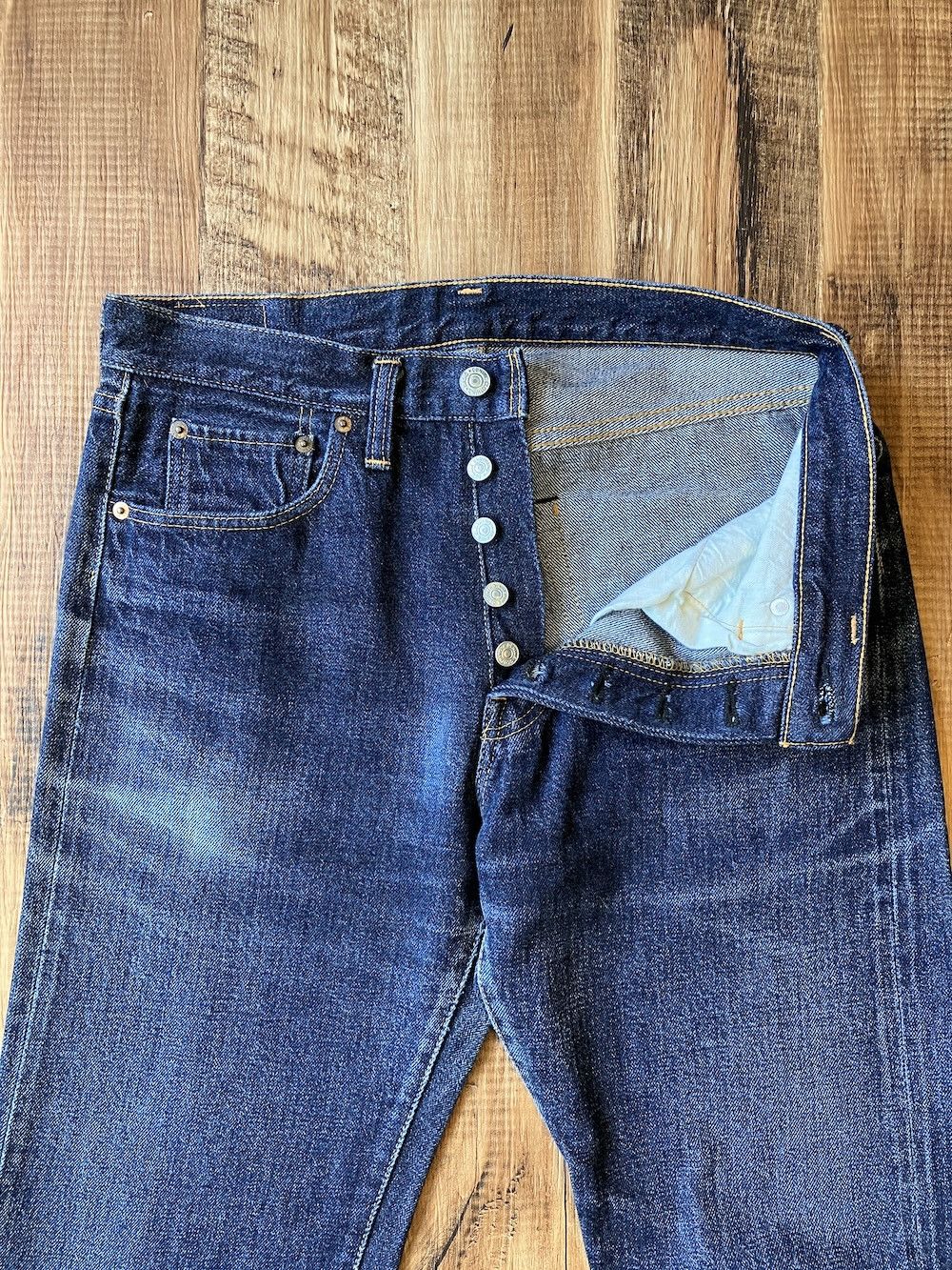 Denime DENIME 66 model W31 x L32 Osaka 5 Selvedge jeans Size US 31 - 6 Thumbnail