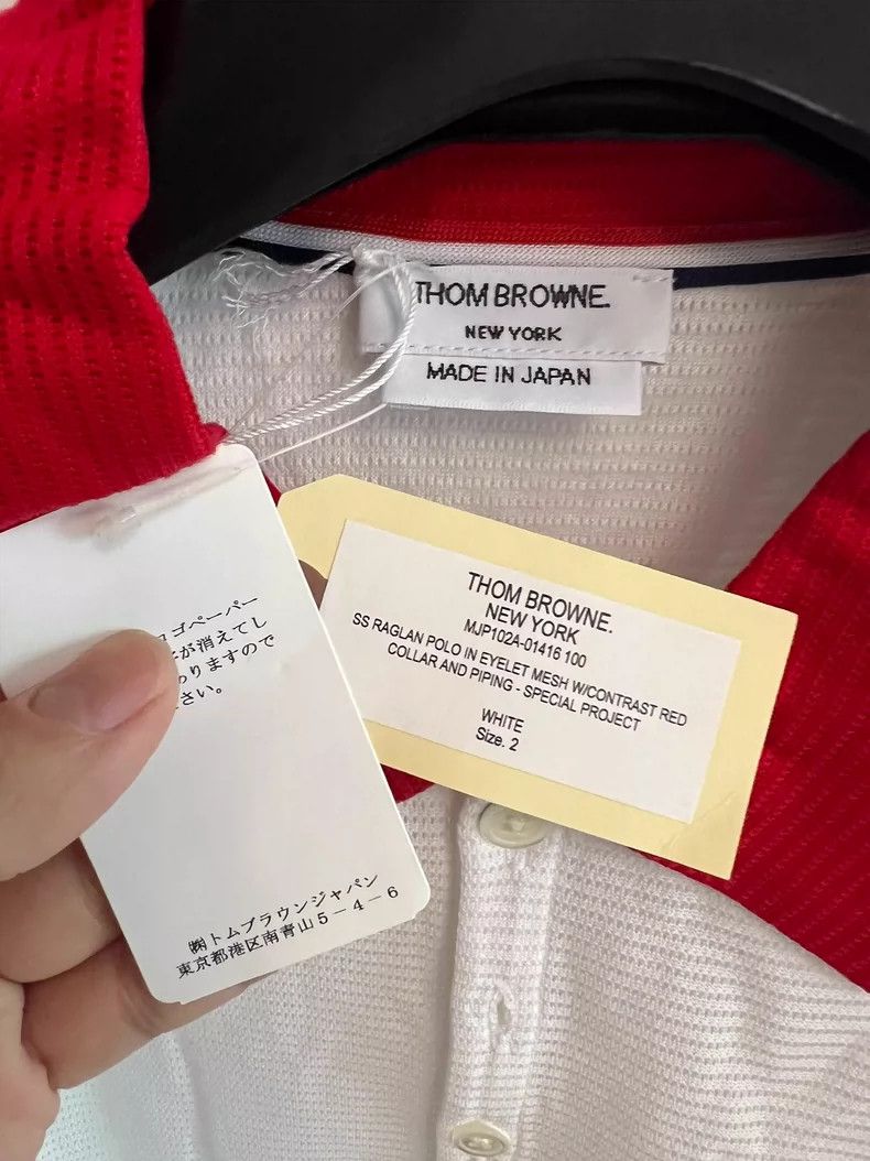 Thom Browne Thom Browne Sports polo shirts Size US M / EU 48-50 / 2 - 2 Thumbnail
