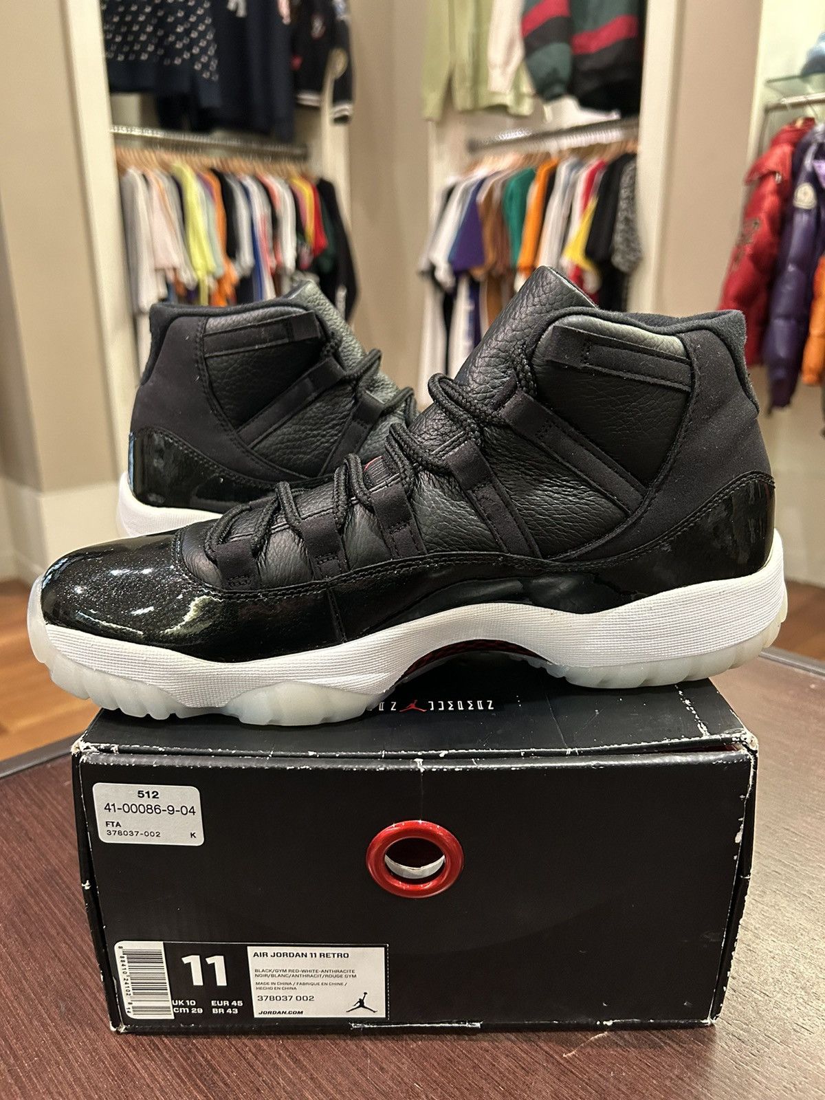 Jordan Brand Jordan 11 Retro 72-10 Size US 11 / EU 44 - 3 Thumbnail