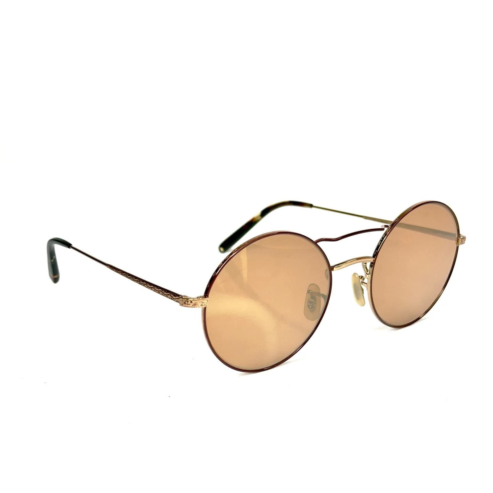 Oliver Peoples OLIVER PEOPLES 1214 NICKOL OV1214S Rose Round Sunglass Size ONE SIZE - 9 Thumbnail