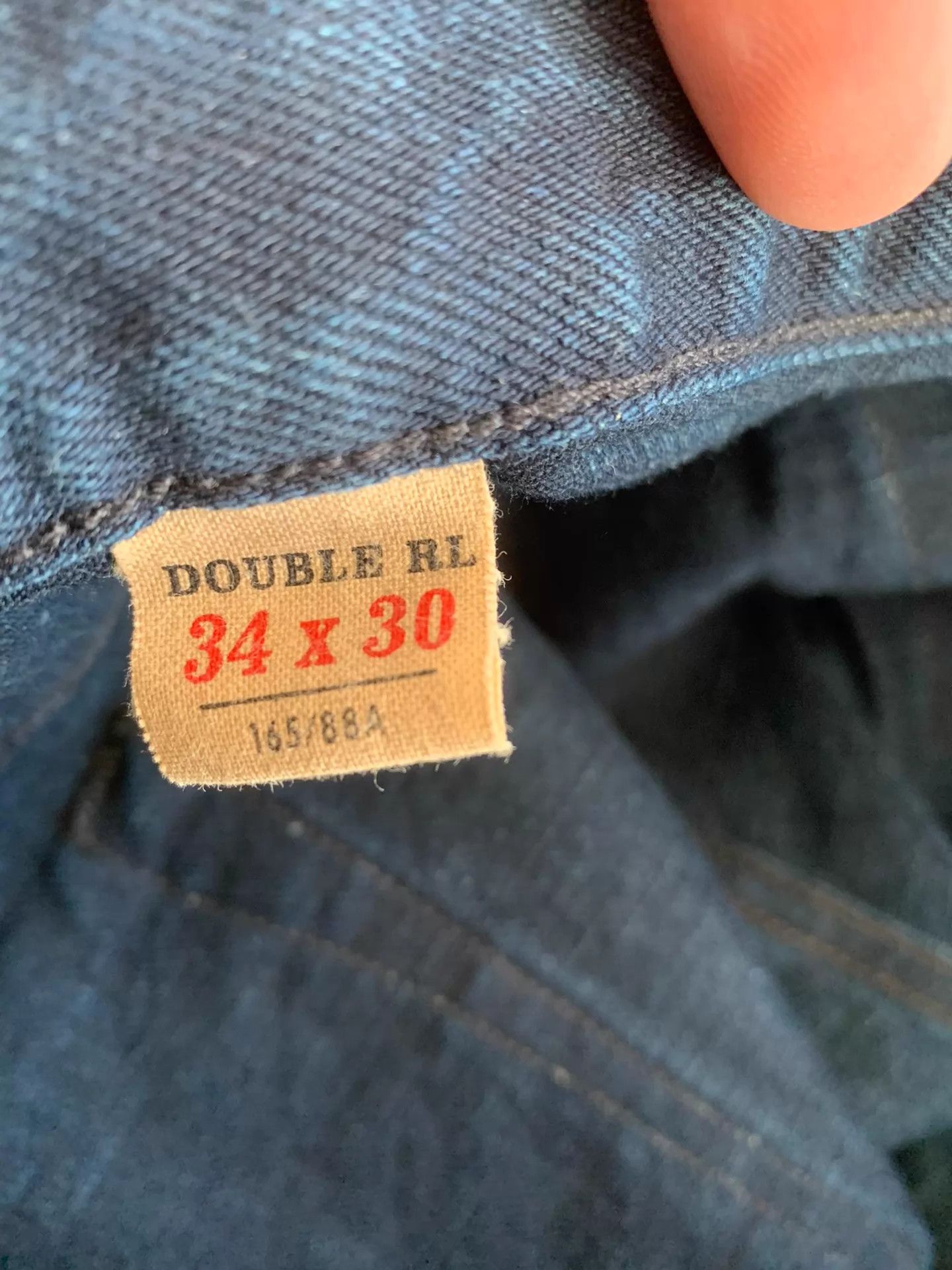 RRL Ralph Lauren RRL Vintage Indigo Slim Narrow Selvedge USA Jeans Size US 34 / EU 50 - 4 Thumbnail