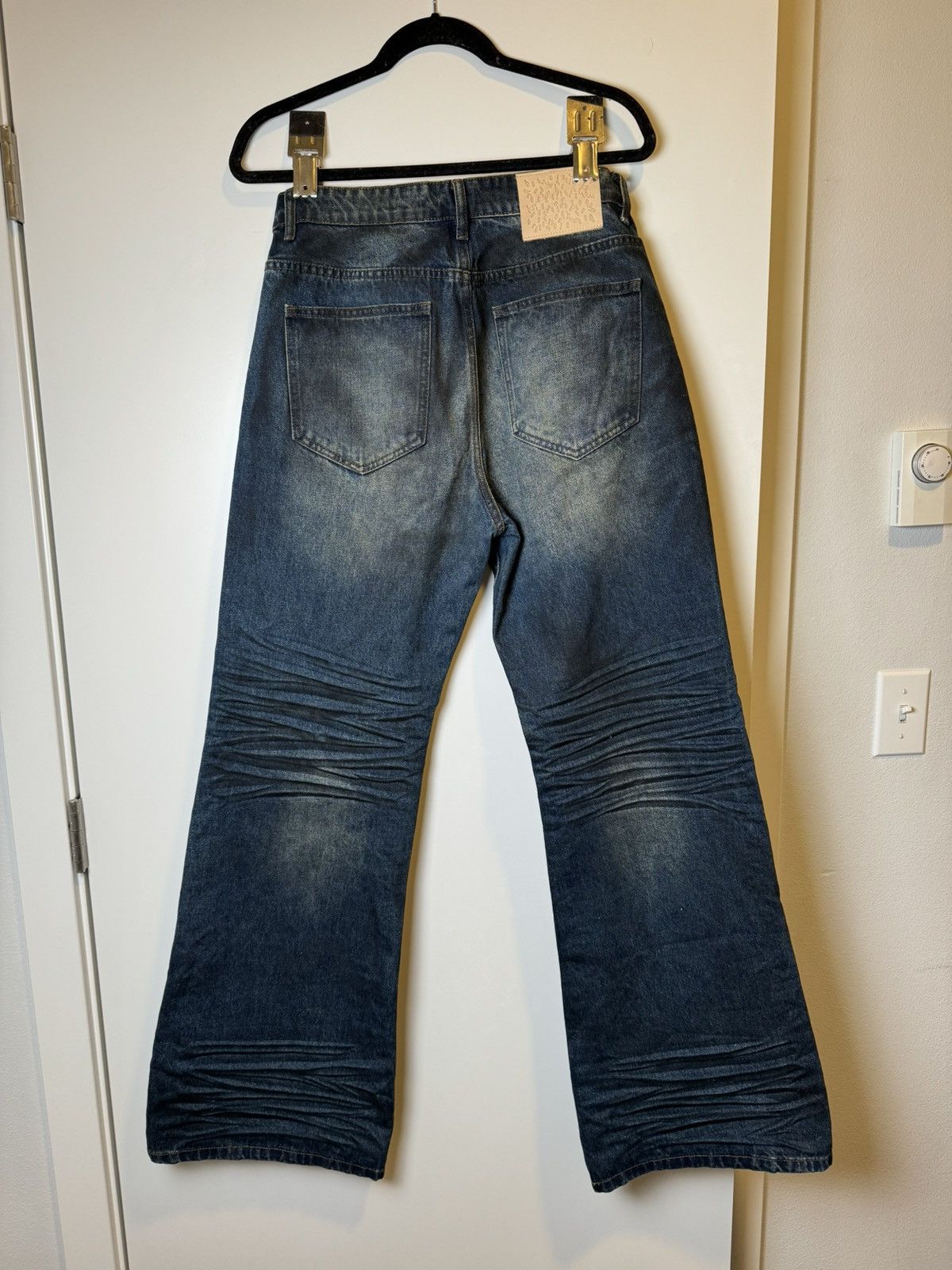basketcase gallery LAX, flares denim (garage wash) | Grailed