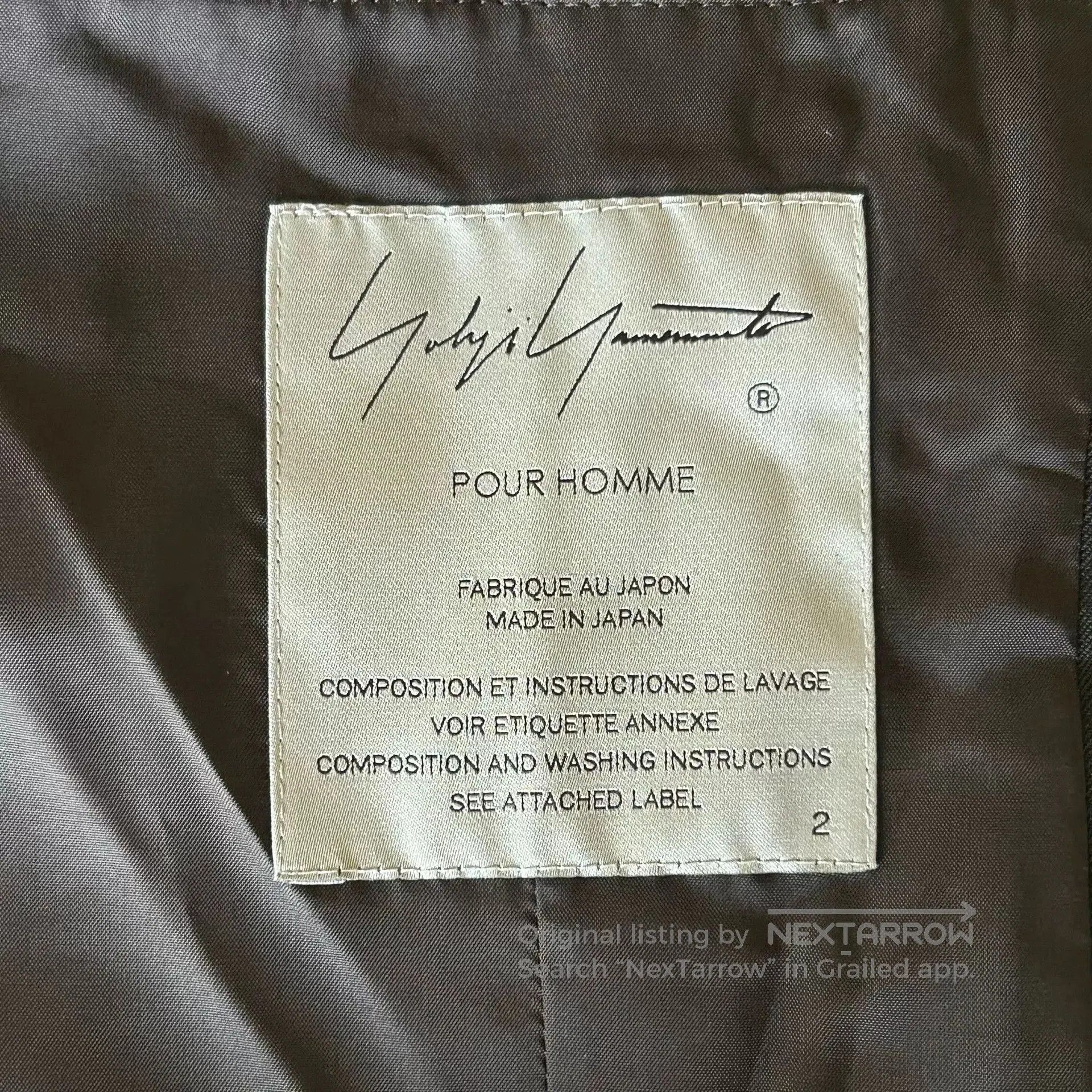Yohji Yamamoto Yohji Yamamoto Double Suit 21AW. Size US M / EU 48-50 / 2 - 5 Thumbnail