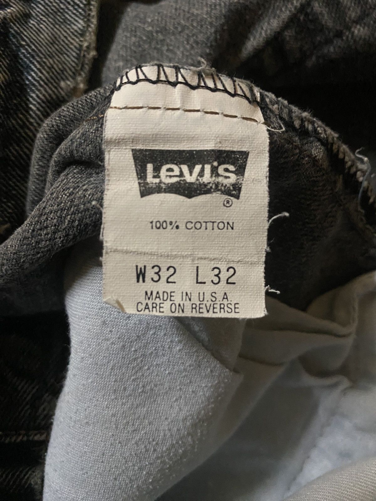 Levi's Vintage 80s Levis Distressed Paint Splatter Pattern Jeans Size US 30 / EU 46 - 15 Thumbnail