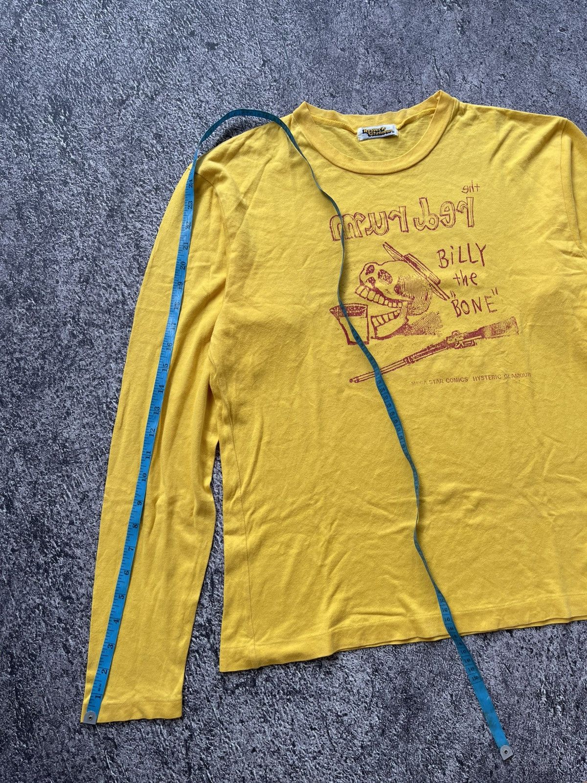 Hysteric Glamour VINTAGE HYSTERIC GLAMOUR SKULL COMICS LONGSLEEVE Size US M / EU 48-50 / 2 - 11 Thumbnail