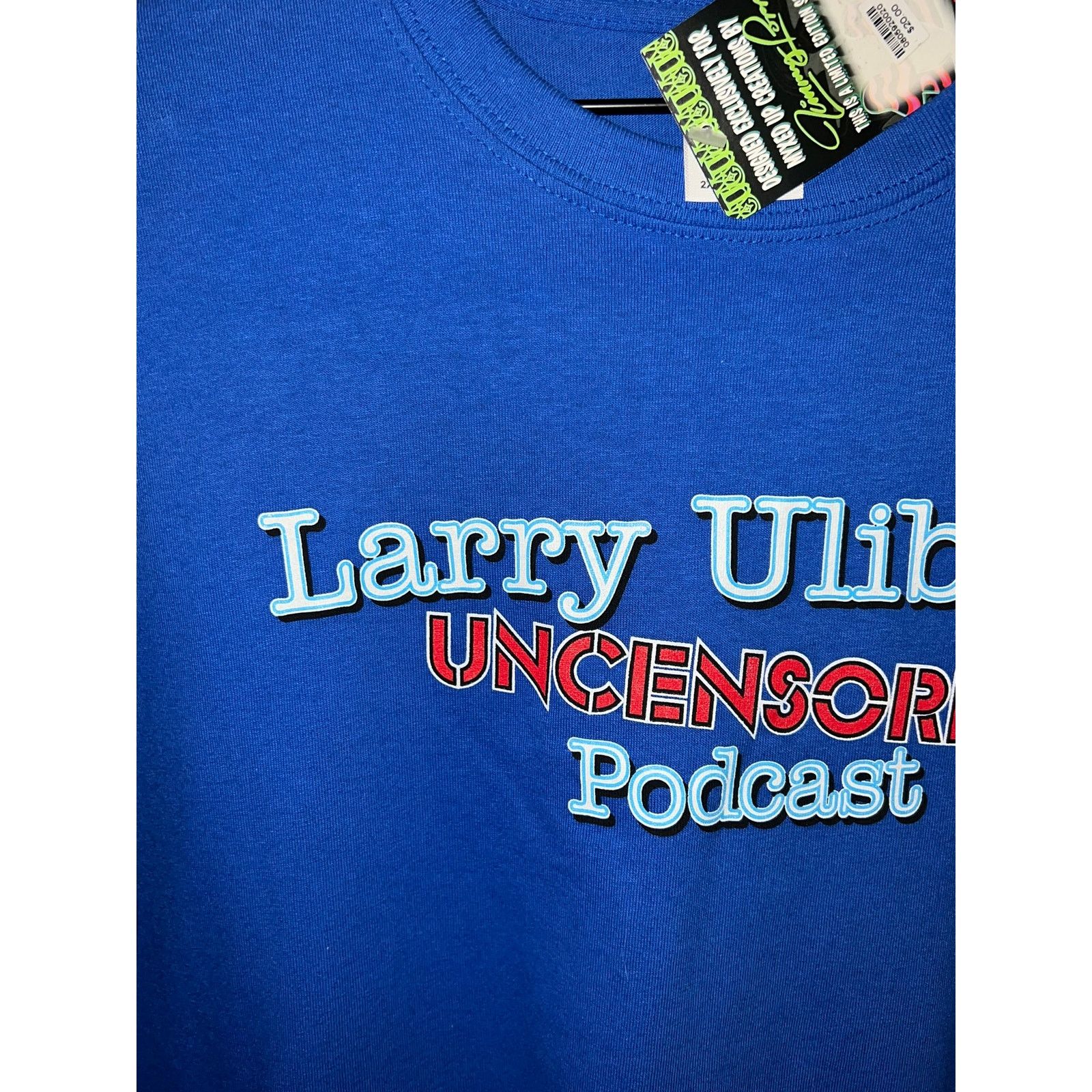 Gildan Larry Ulibarri Shirt Uncensored Podcast Myxed Up NWT Tee 2XL Size US XXL / EU 58 / 5 - 2 Thumbnail