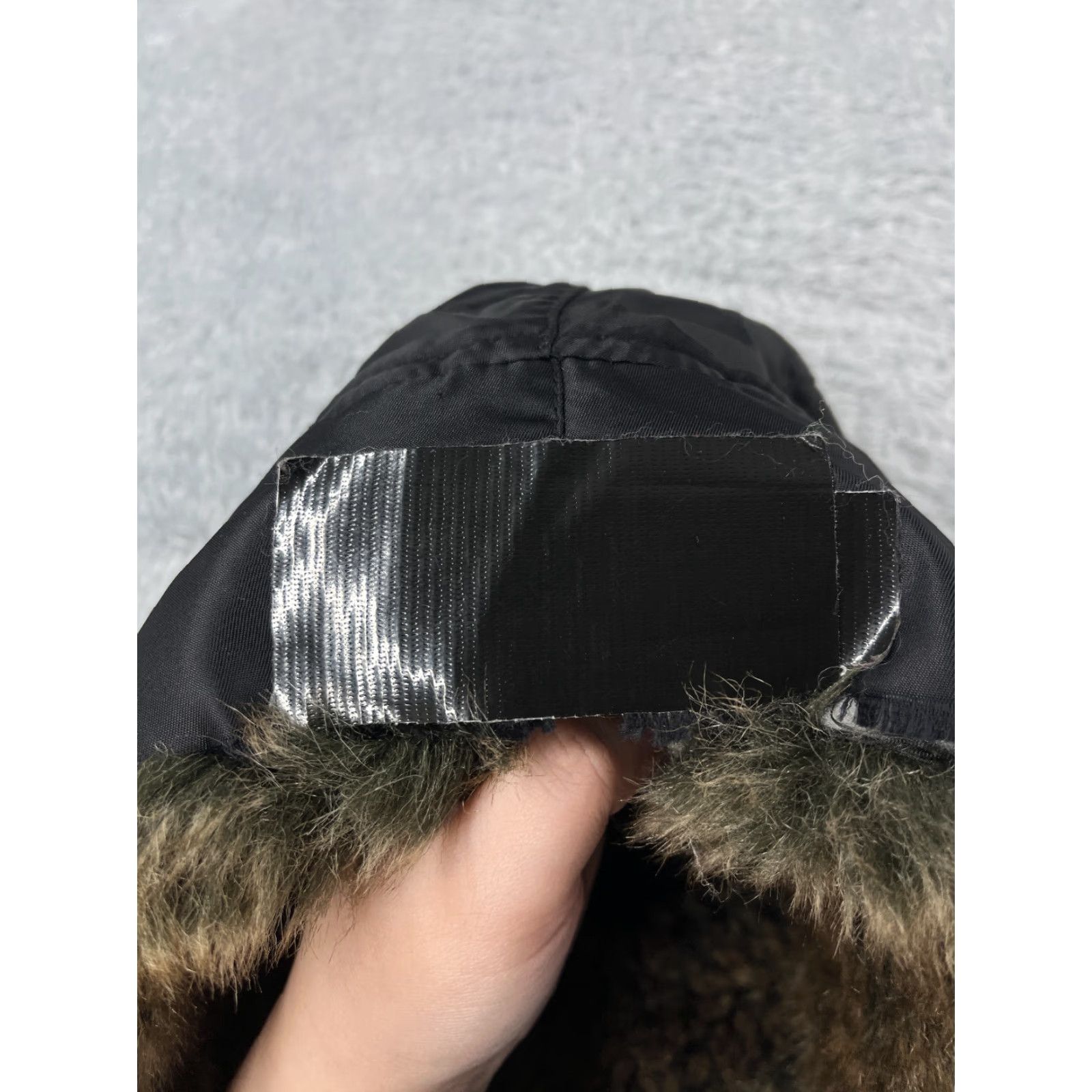 Vintage Jaxon Trapper Beanie Adult One Size Black 100% Nylon Ear Flaps Hats Mens Size ONE SIZE - 4 Thumbnail
