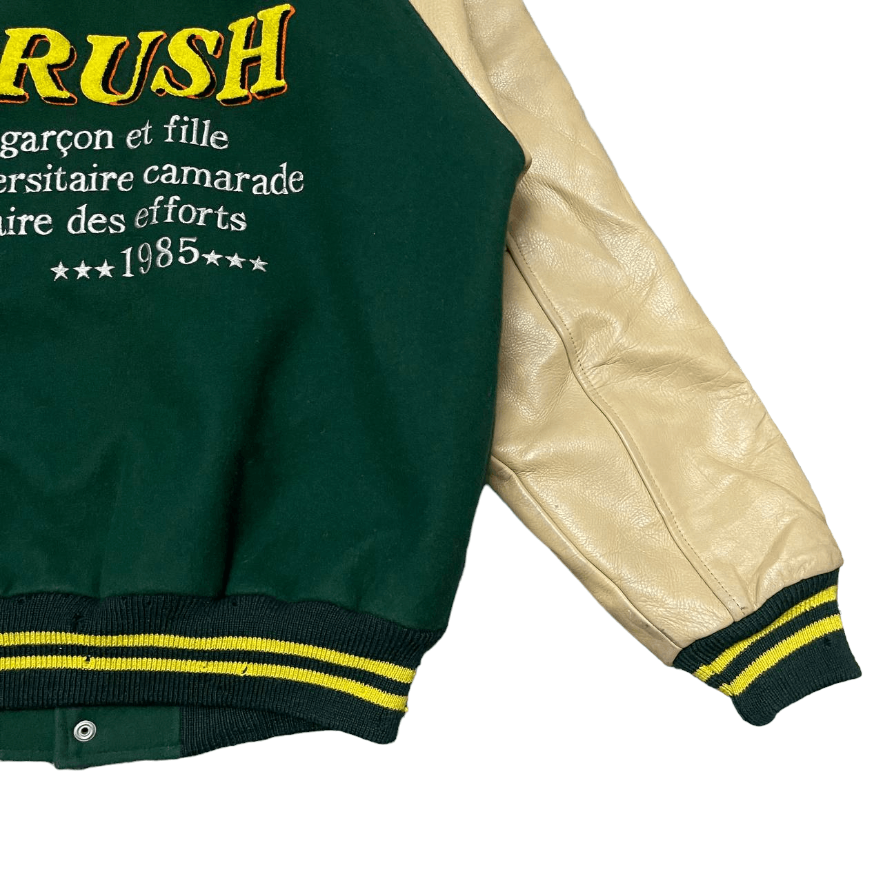 Japanese Brand Vintage 1985 Herox Tokyo Japan Crush Varsity Jacket Size US L / EU 52-54 / 3 - 4 Thumbnail