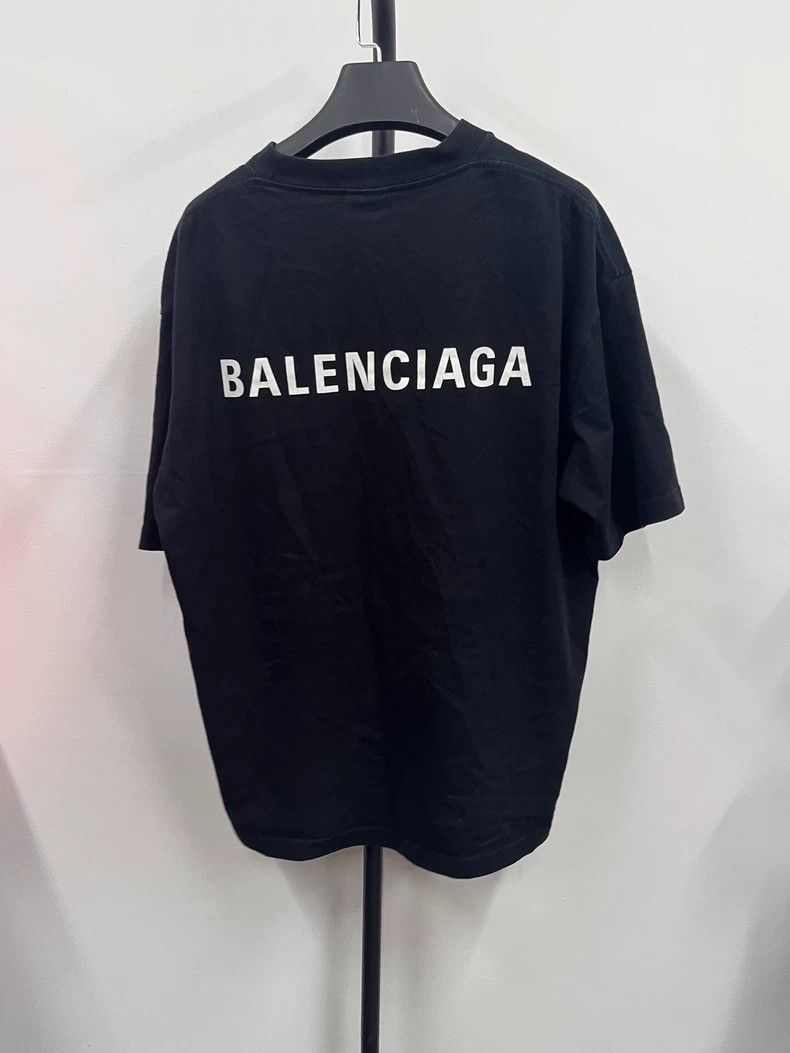 Balenciaga Balenciaga Logo printed vintage Jersey short sleeve T-shirt Size US S / EU 44-46 / 1 - 2 Thumbnail