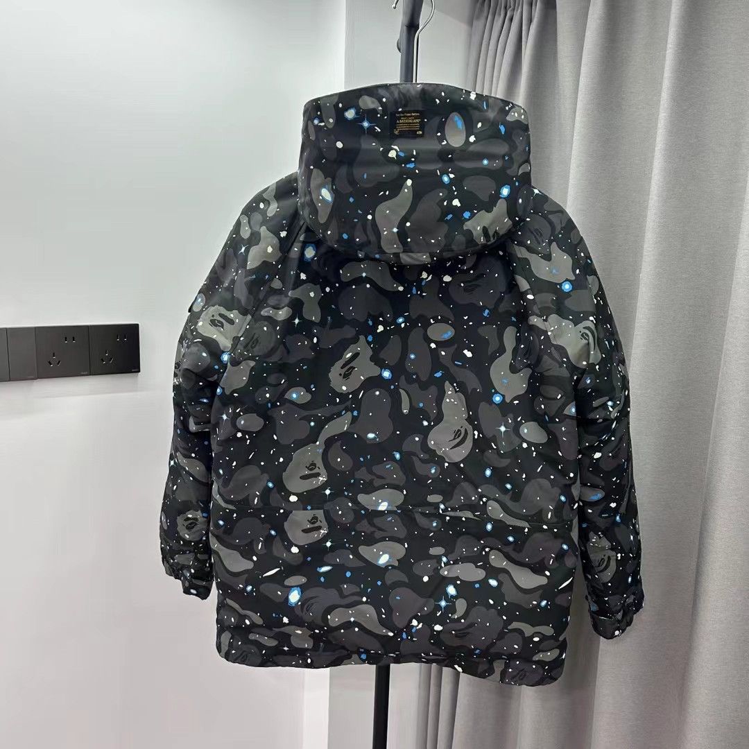 Bape SPACE CAMO SHARK WIDE JACKET Size US M / EU 48-50 / 2 - 3 Thumbnail