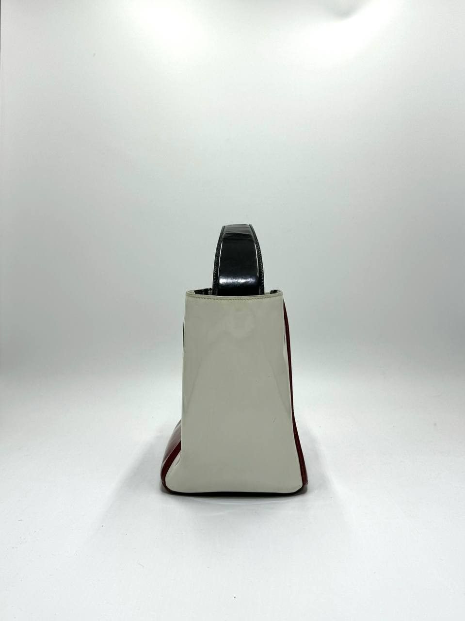 Prada Prada Ouverture patent leather crossbody bag Size ONE SIZE - 19 Thumbnail