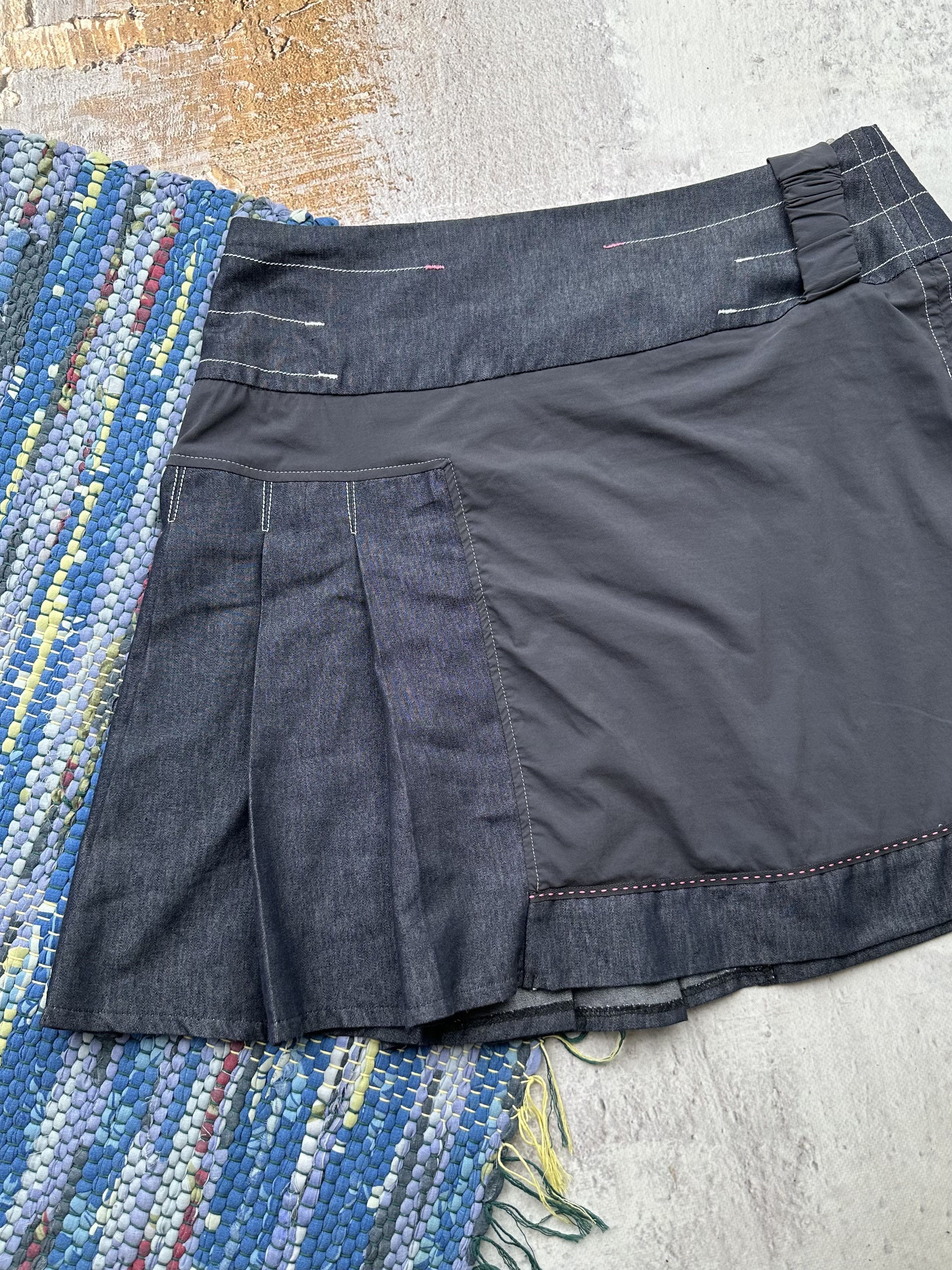 Japanese Brand Vintage Mini Skirt A233(228)(D15) Size 26" / US 2 / IT 38 - 5 Thumbnail