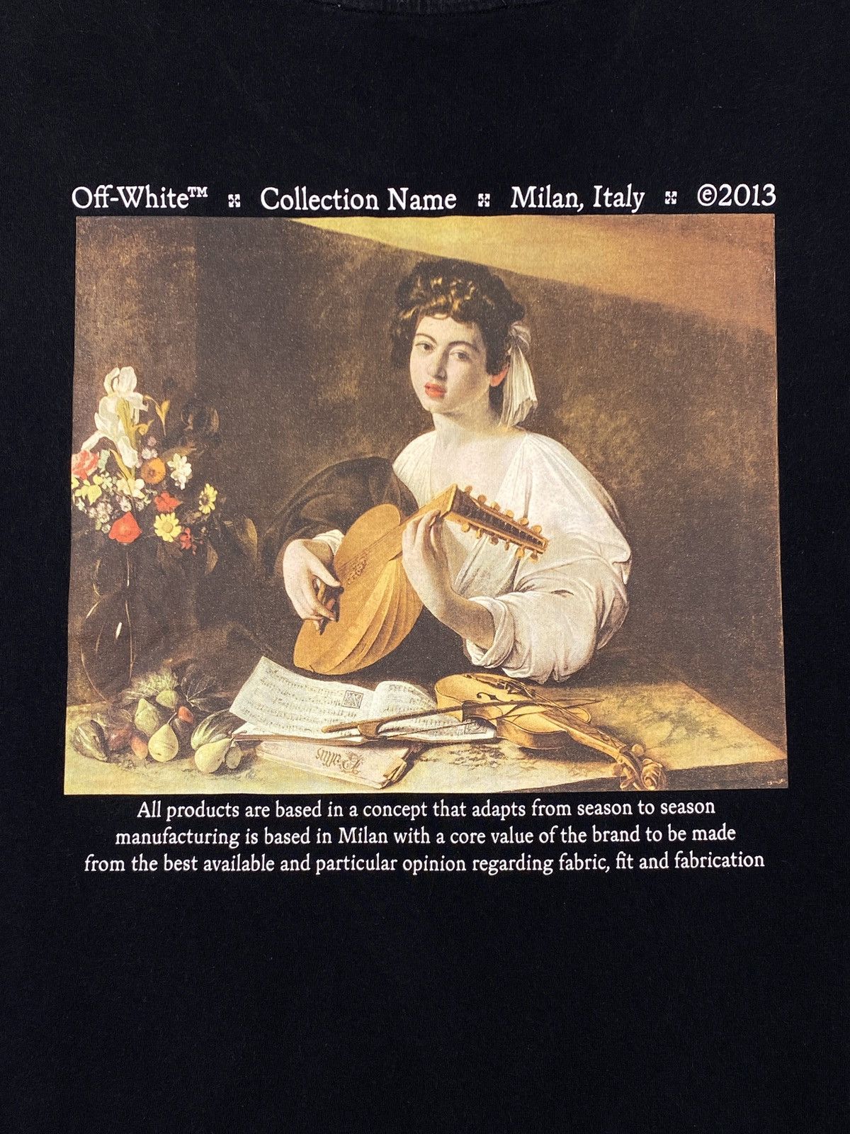 Off-White FW21 Caravaggio Painting Shirt Size US L / EU 52-54 / 3 - 3 Thumbnail