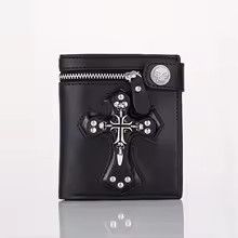 Japanese Brand Retro Skull Cross Wallet Size ONE SIZE - 1 Thumbnail