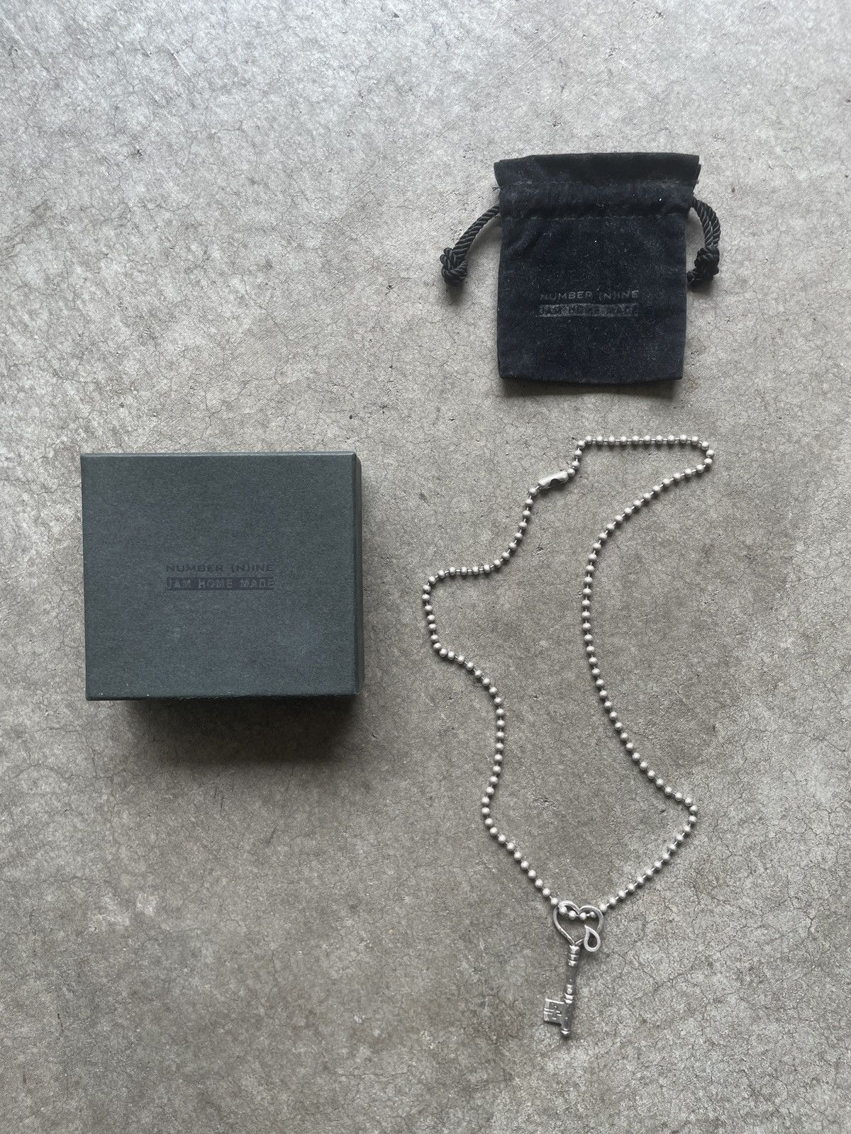 Jam Home Made × Number (N)ine number (n)ine 2003 crying hearts key necklace Size ONE SIZE - 3 Thumbnail