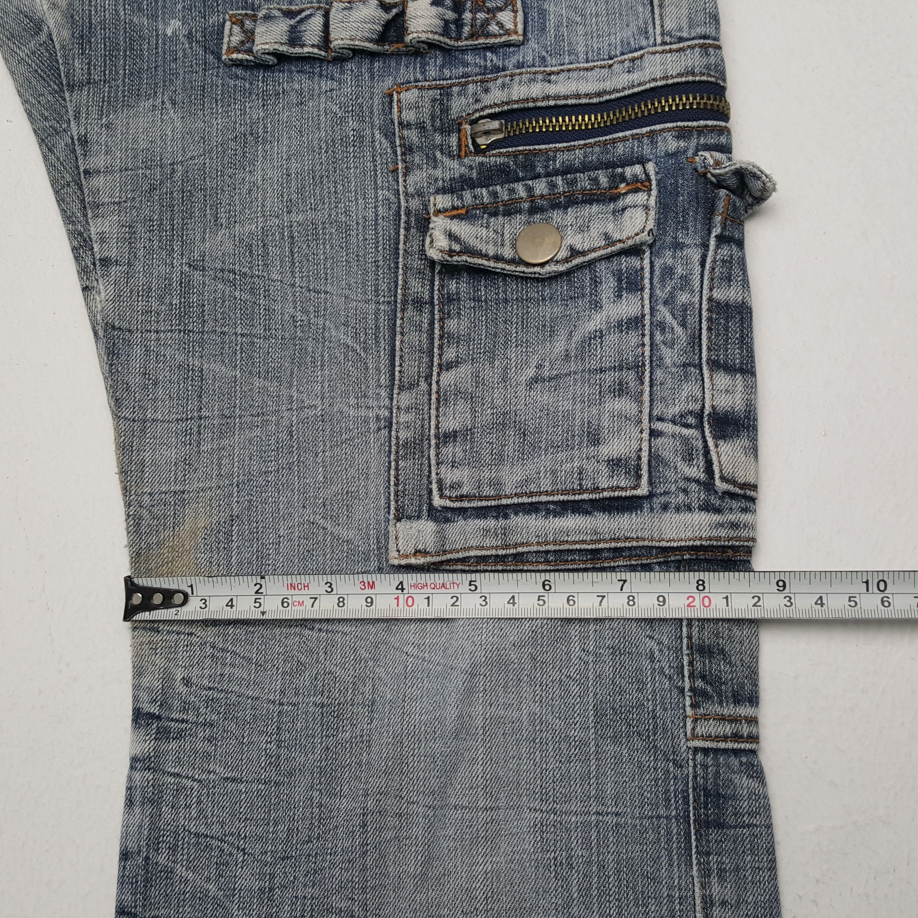 semanticdesign SEMANTIC DESIGN Rare Design Fashion Rock Punk Style Jeans Size 32" / US 10 / IT 46 - 10 Thumbnail