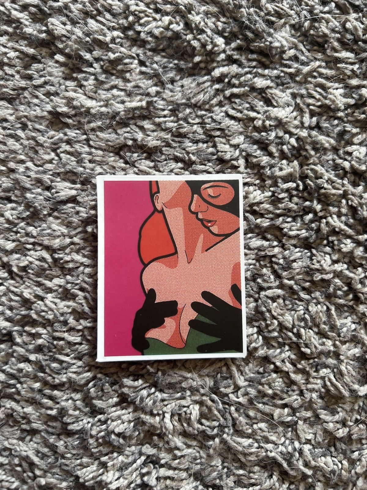 DC Comics Poison Ivy And Catwoman Touching Each Other Sticker Size ONE SIZE - 1 Thumbnail