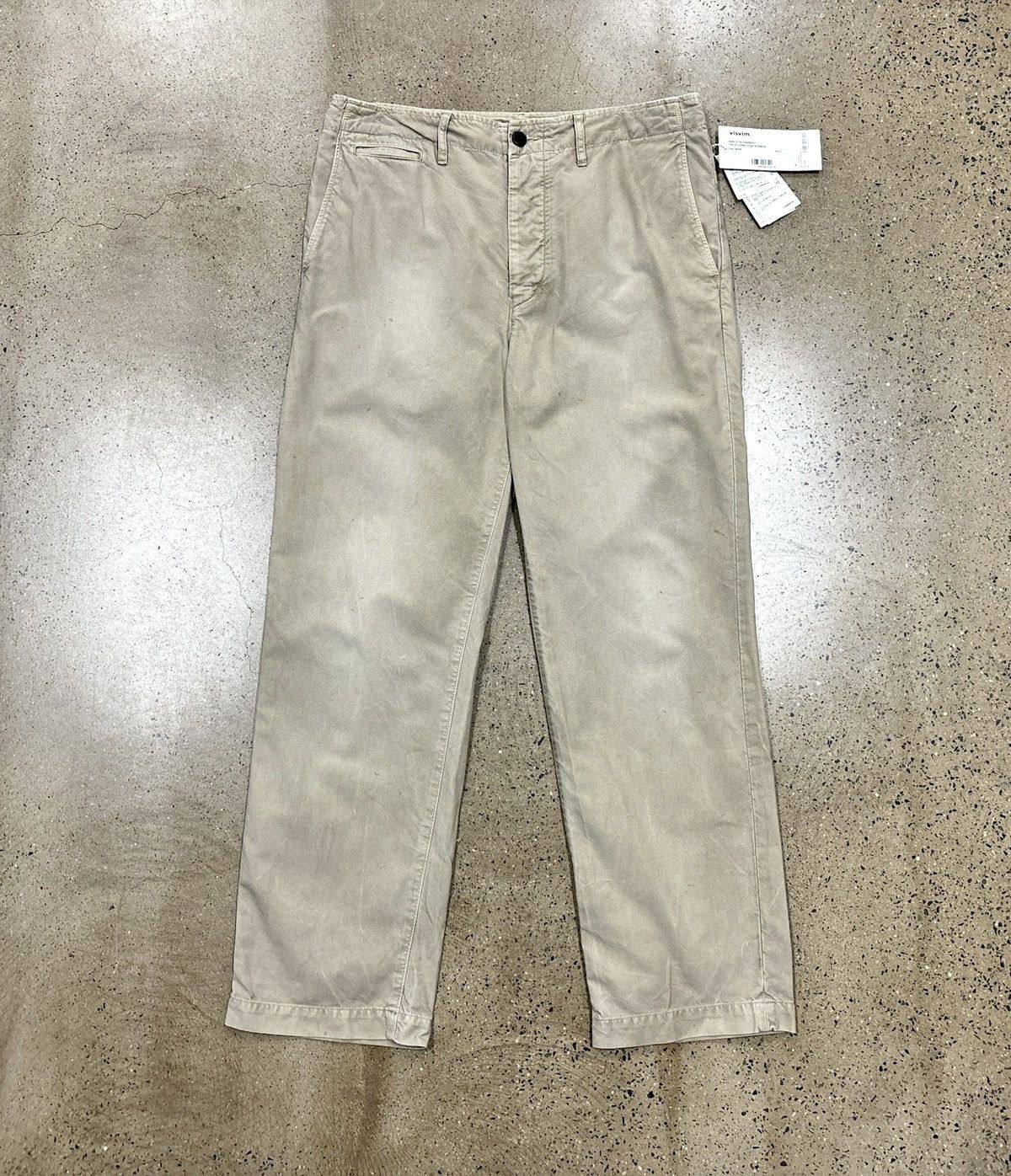 visvim CARROL CHINOPANTS DMGD IVORY サイズ1 Visvim Visvim 24ss Carrol Chino Pants Dmgd Carroll | Grailed