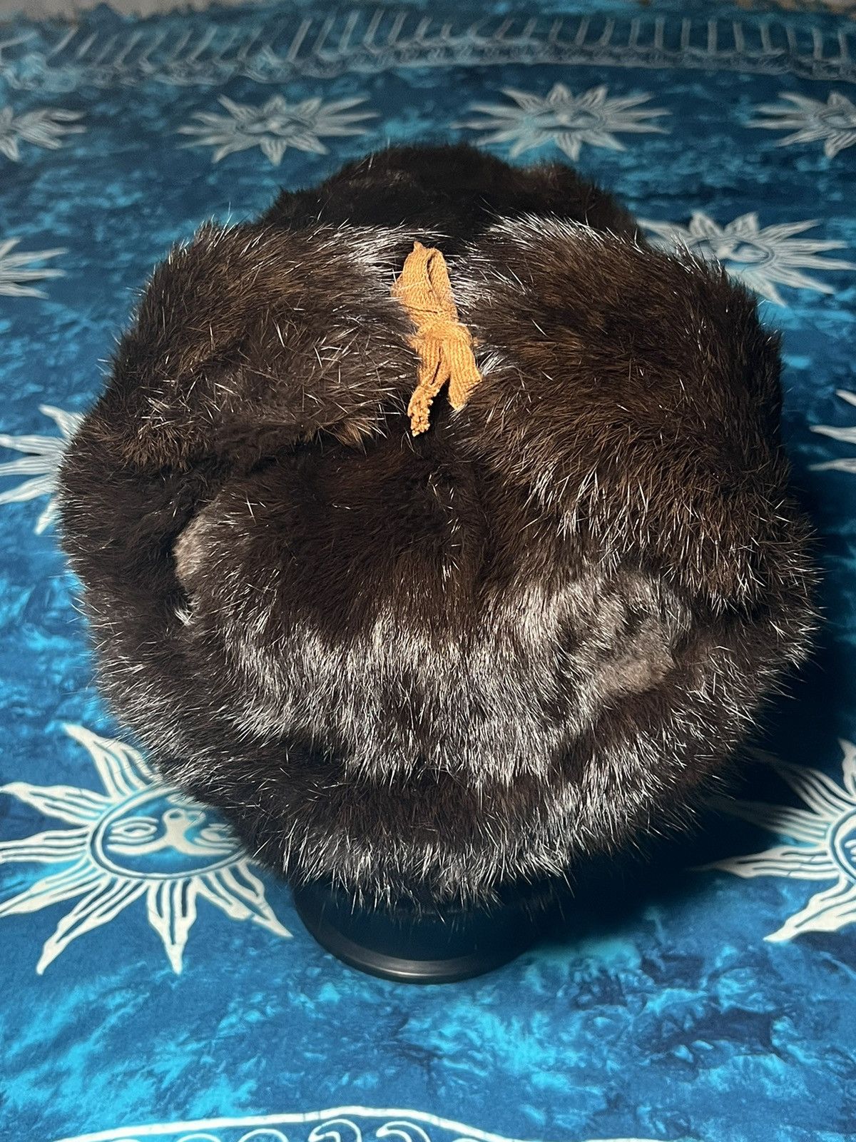 Vintage Vintage Y2K Ushanka trapper rabbit leather hat rare🔥 Size ONE SIZE - 5 Thumbnail