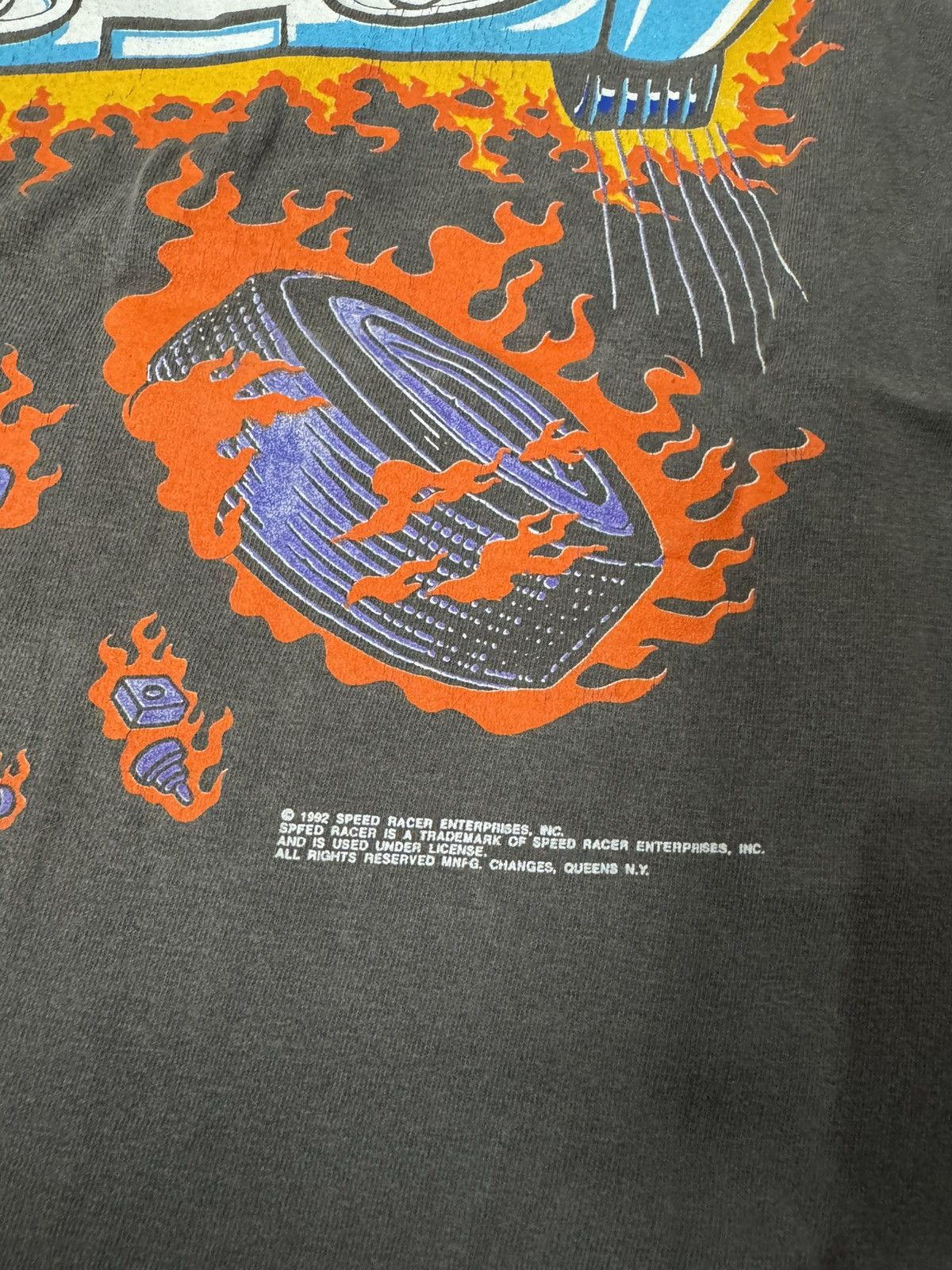 Anime VINTAGE SPEED RACER 1992 T-SHIRT Size US L / EU 52-54 / 3 - 7 Thumbnail