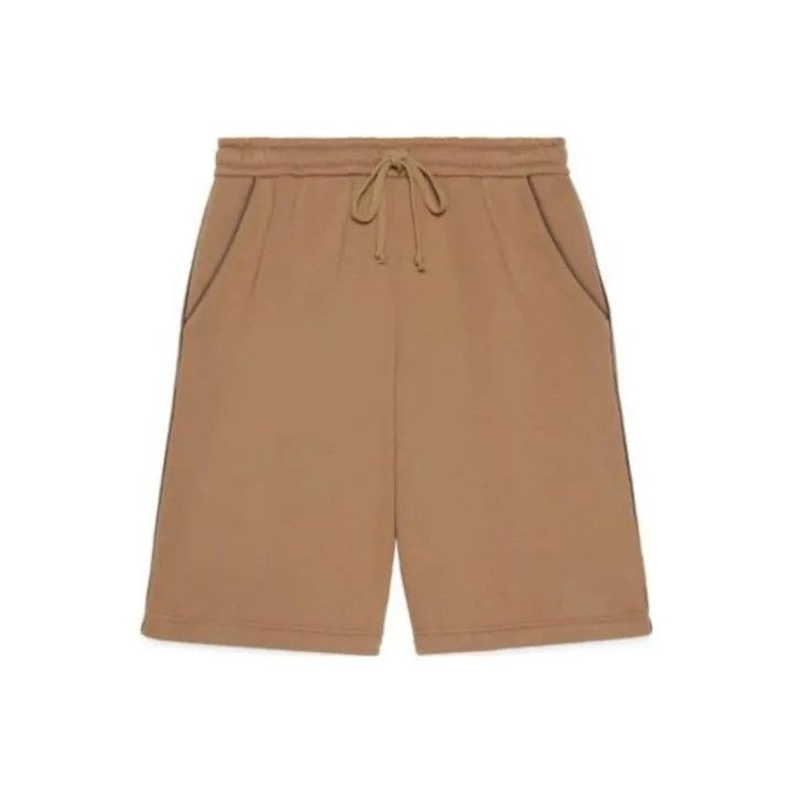 Gucci GUCCI Embroidered Cotton-Jersey Casual Shorts Size 22" - 1 Thumbnail