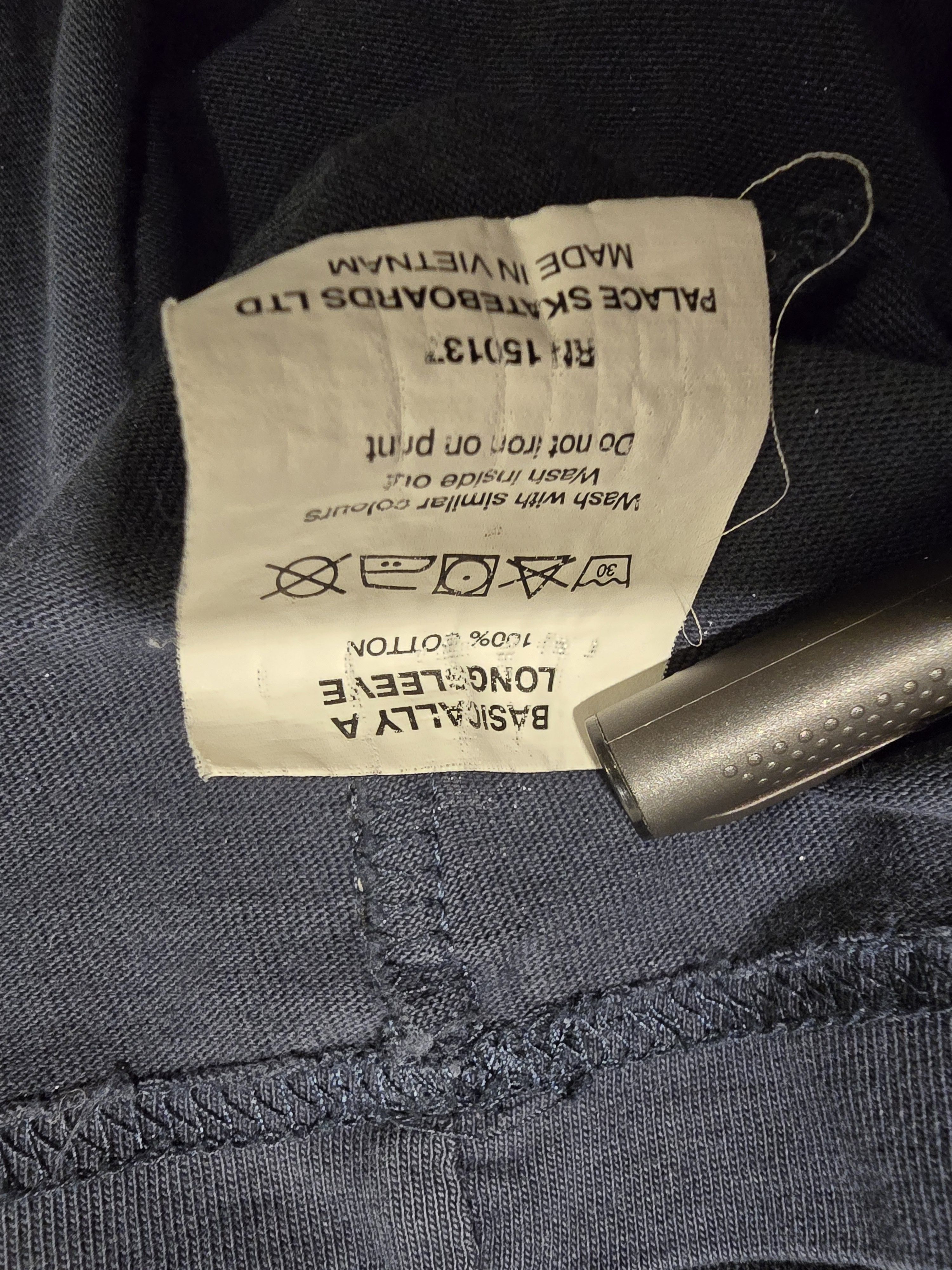 Palace Palace Blue Basically A Long Sleeve Size US M / EU 48-50 / 2 - 4 Thumbnail
