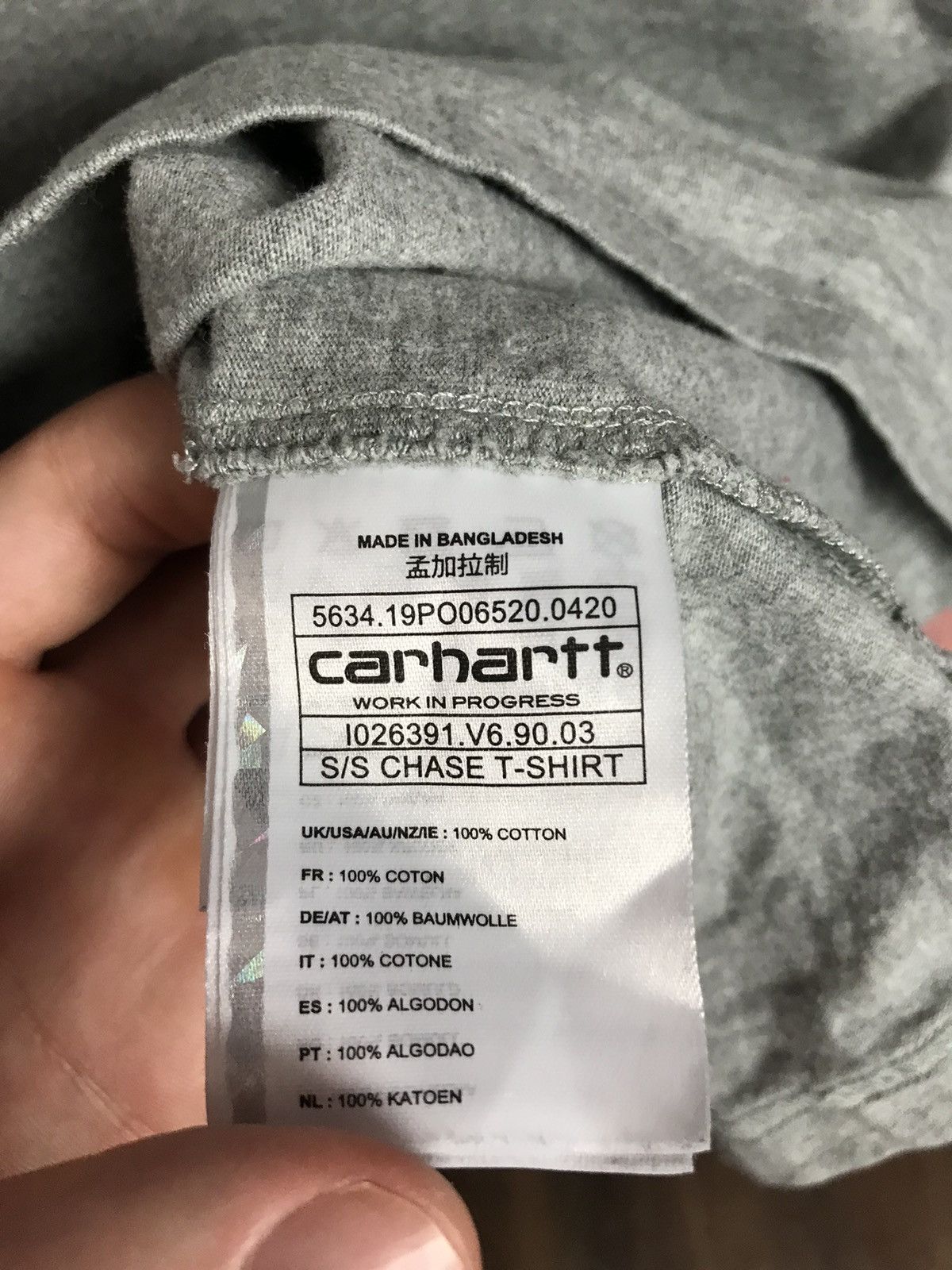 Carhartt × Carhartt Wip Carhartt streetwear t shirt Size US XL / EU 56 / 4 - 5 Thumbnail