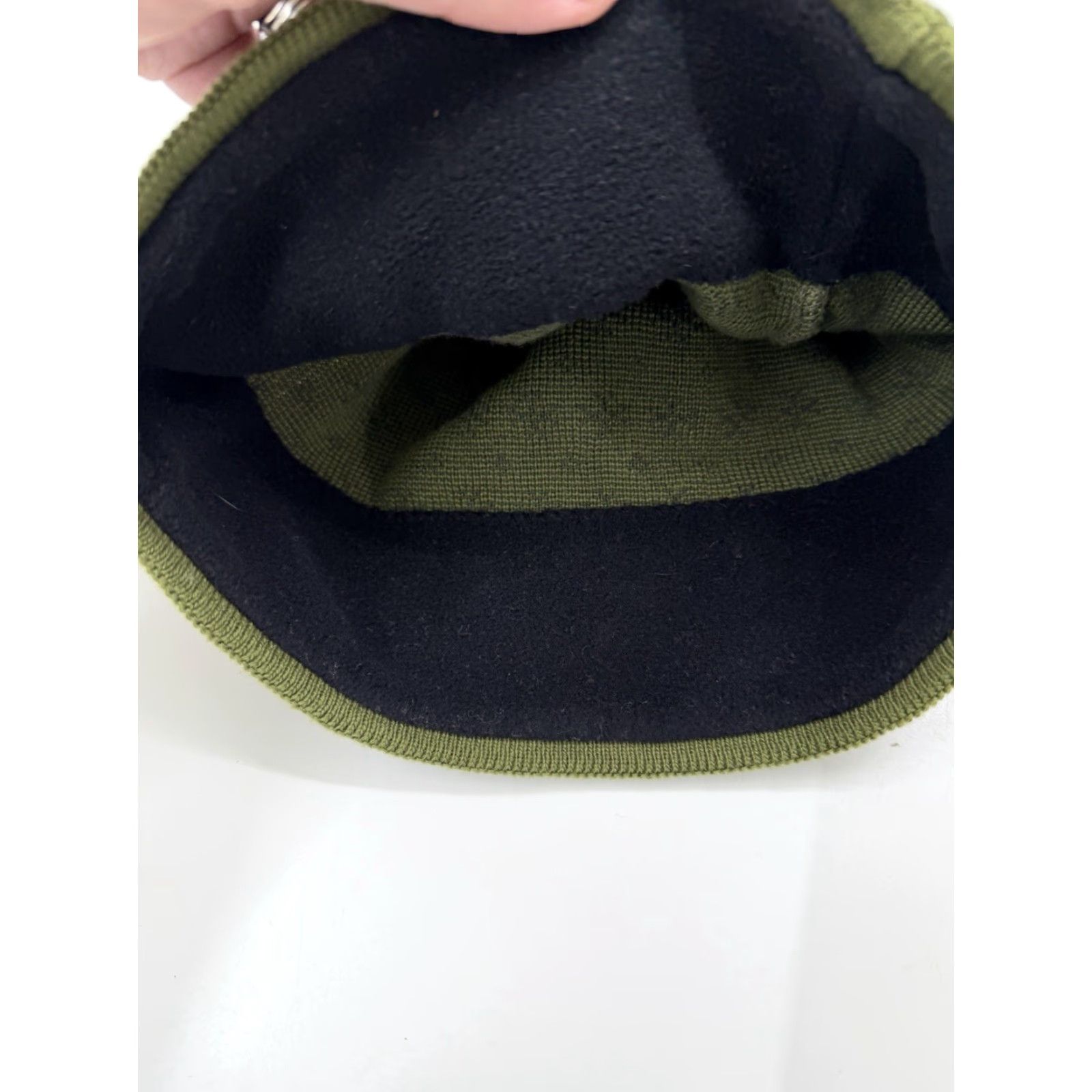 Vintage Merkley Headgear Hat Green Snowflake Wool Polartec Beanie Winter Lined Polo? Size ONE SIZE - 4 Thumbnail