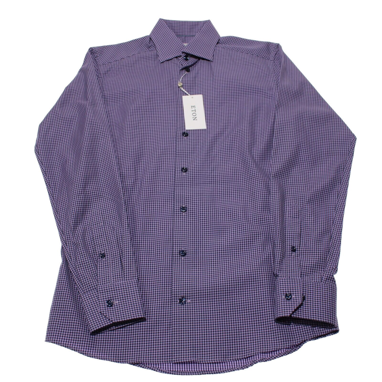 Eton Eton New with tags Shirt Size S US In Purple Size US S / EU 44-46 / 1 - 3 Thumbnail