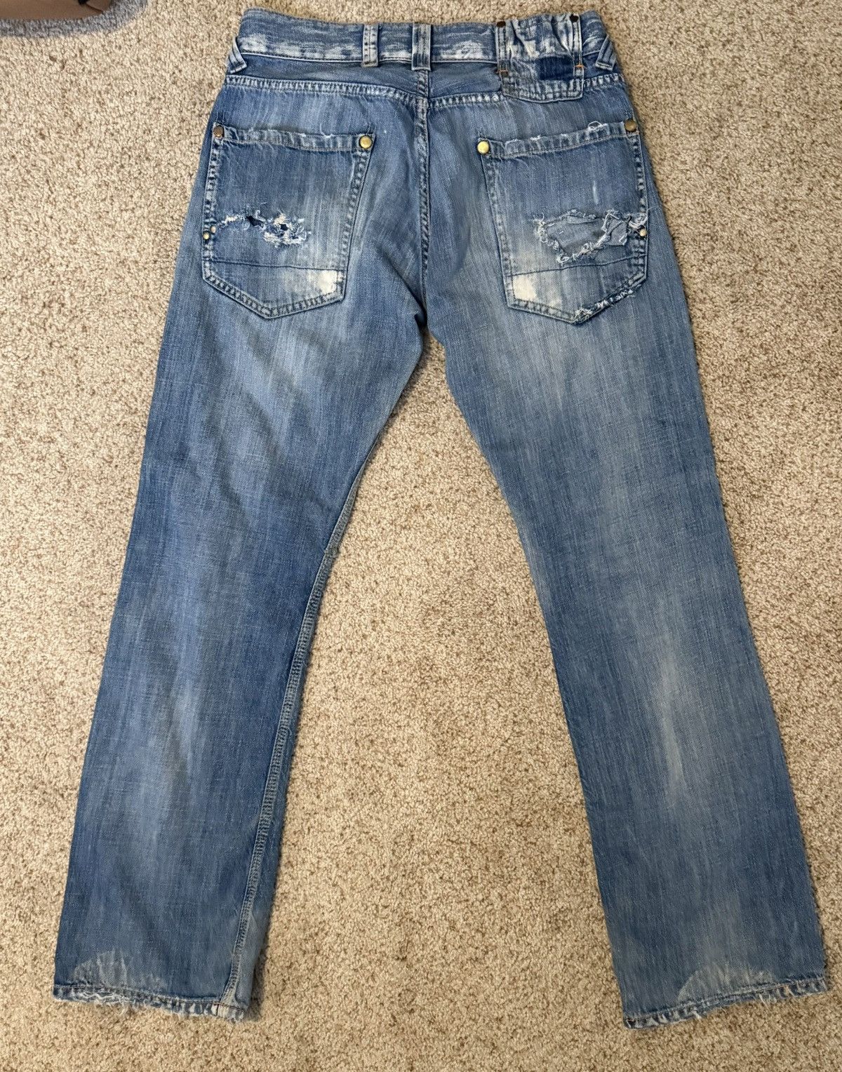 G-Star G-Star Raw Denim Mudwash Denim Jeans Size US 30 / EU 46 - 2 Thumbnail