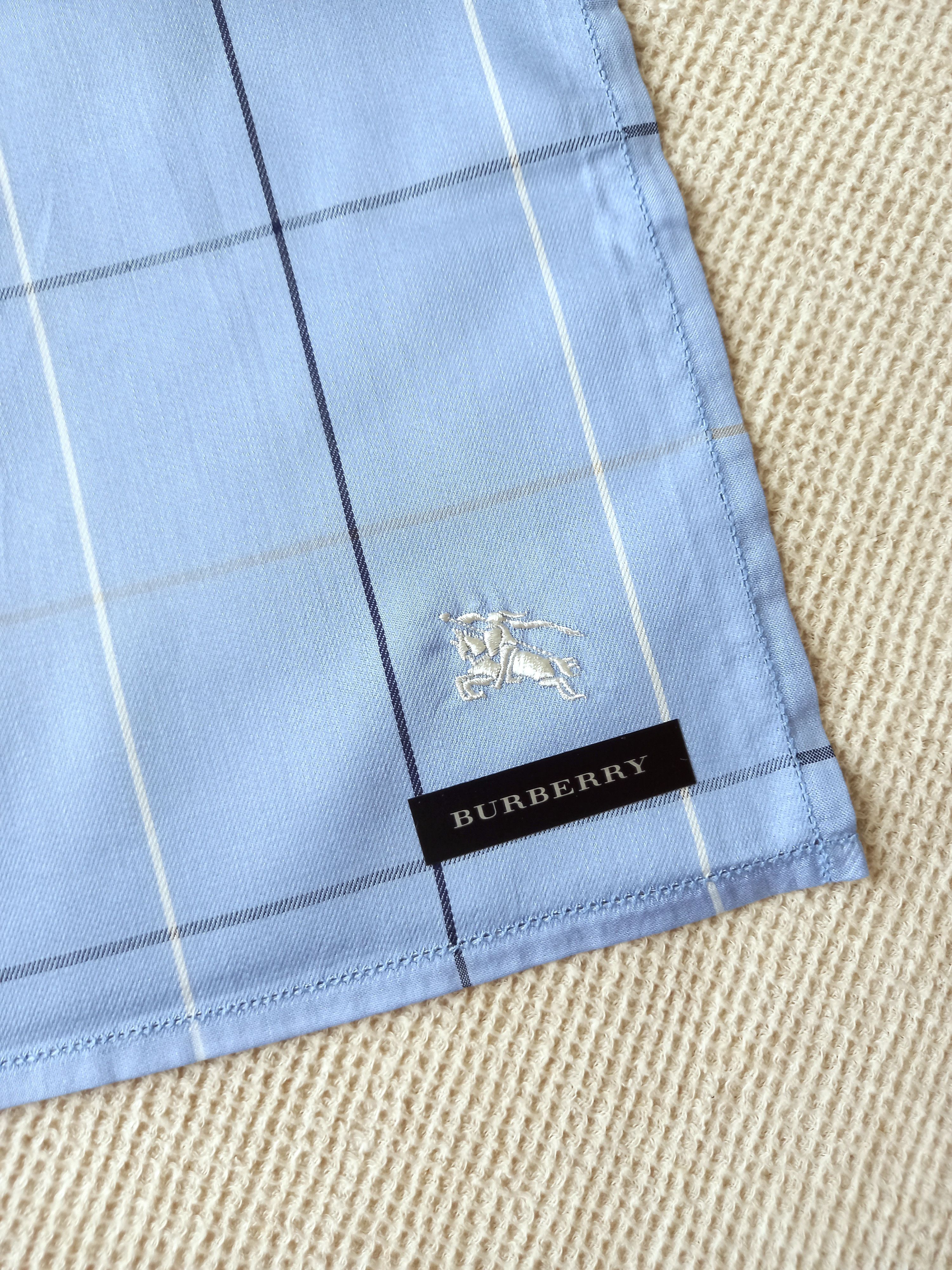 Burberry × Vintage 2 Burberry Bandana/Handkerchief embroidery nova check Size ONE SIZE - 5 Thumbnail