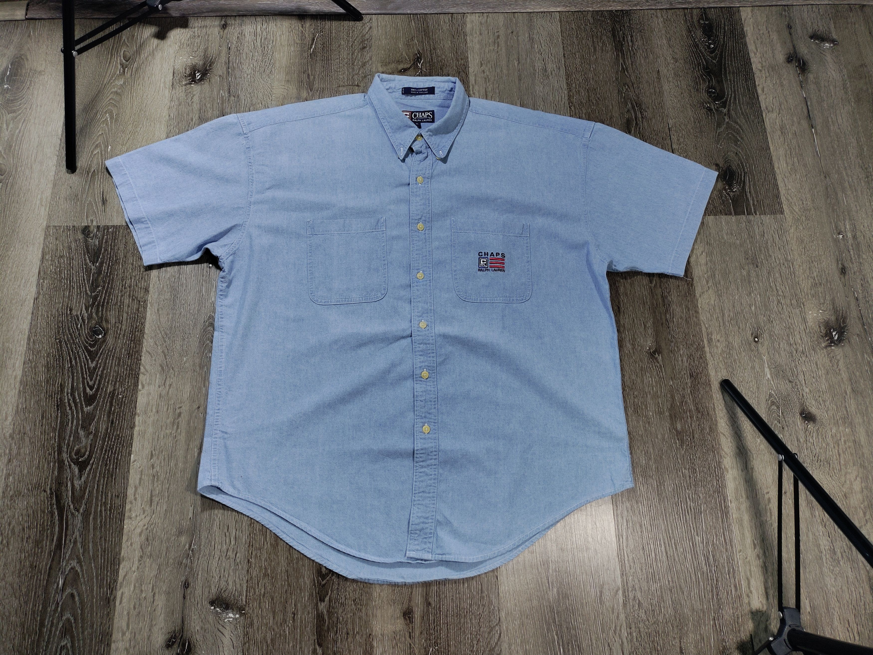 Chaps Ralph Lauren × Vintage Chaps Ralph Lauren Mens Shirt XL Size US XL / EU 56 / 4 - 1 Thumbnail