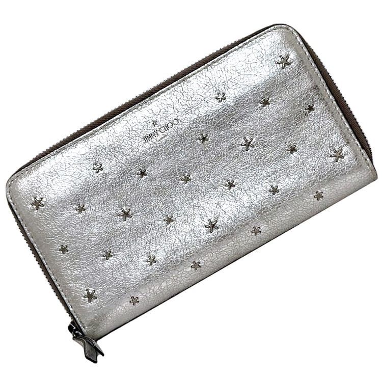 Jimmy Choo JIMMY CHOO Silver Leather Size ONE SIZE - 1 Thumbnail